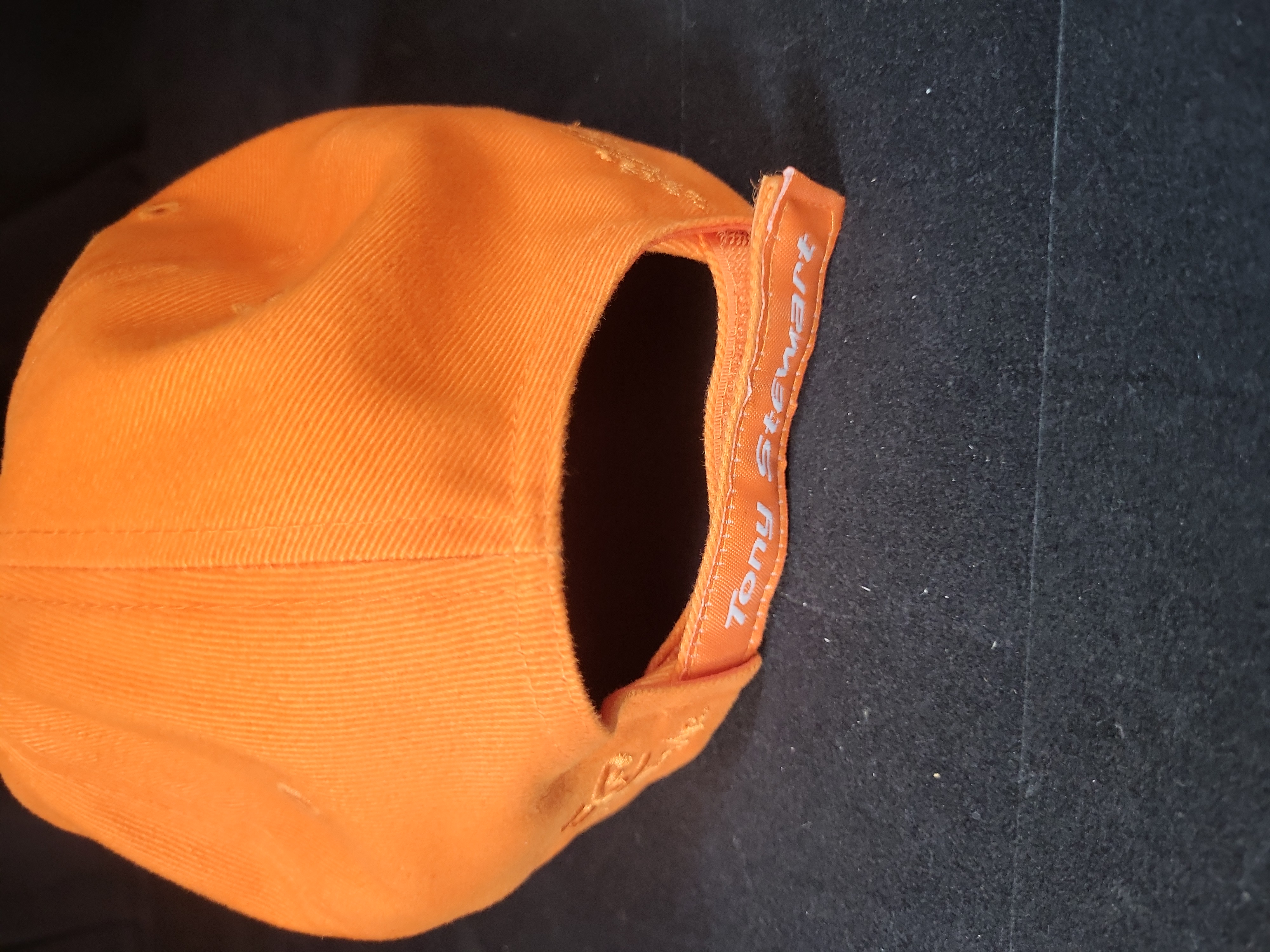 I03238 | Tony Stewart Number 20 Joe Gibbs Racing NASCAR Signed Adjustable Hat