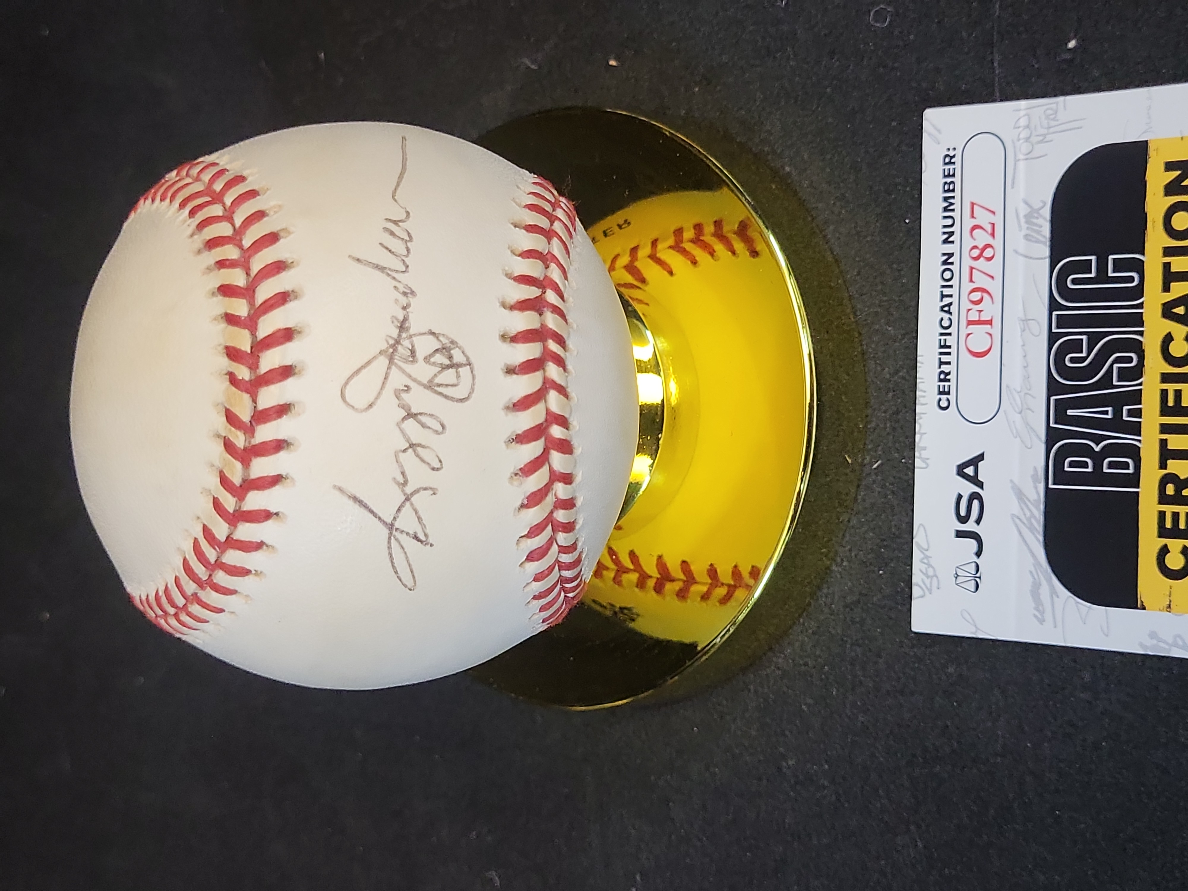 I03461 | Ozzie Smith Autographed Rawlings Official National League Baseball with JSA Certification