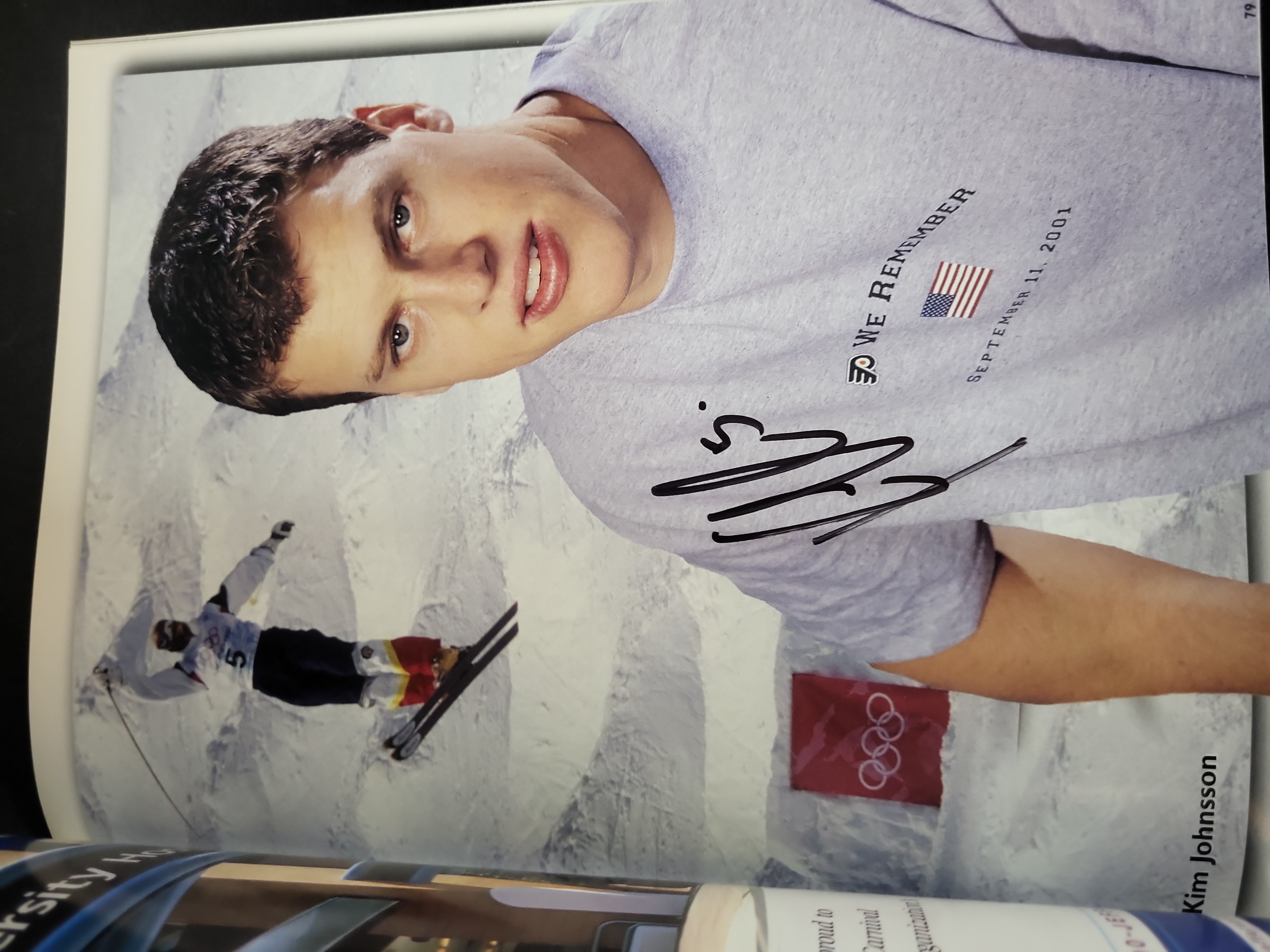 I03014 | Multi-Signed Philadelphia Flyers Rebels for a Cause 9/11 Commemorative Program