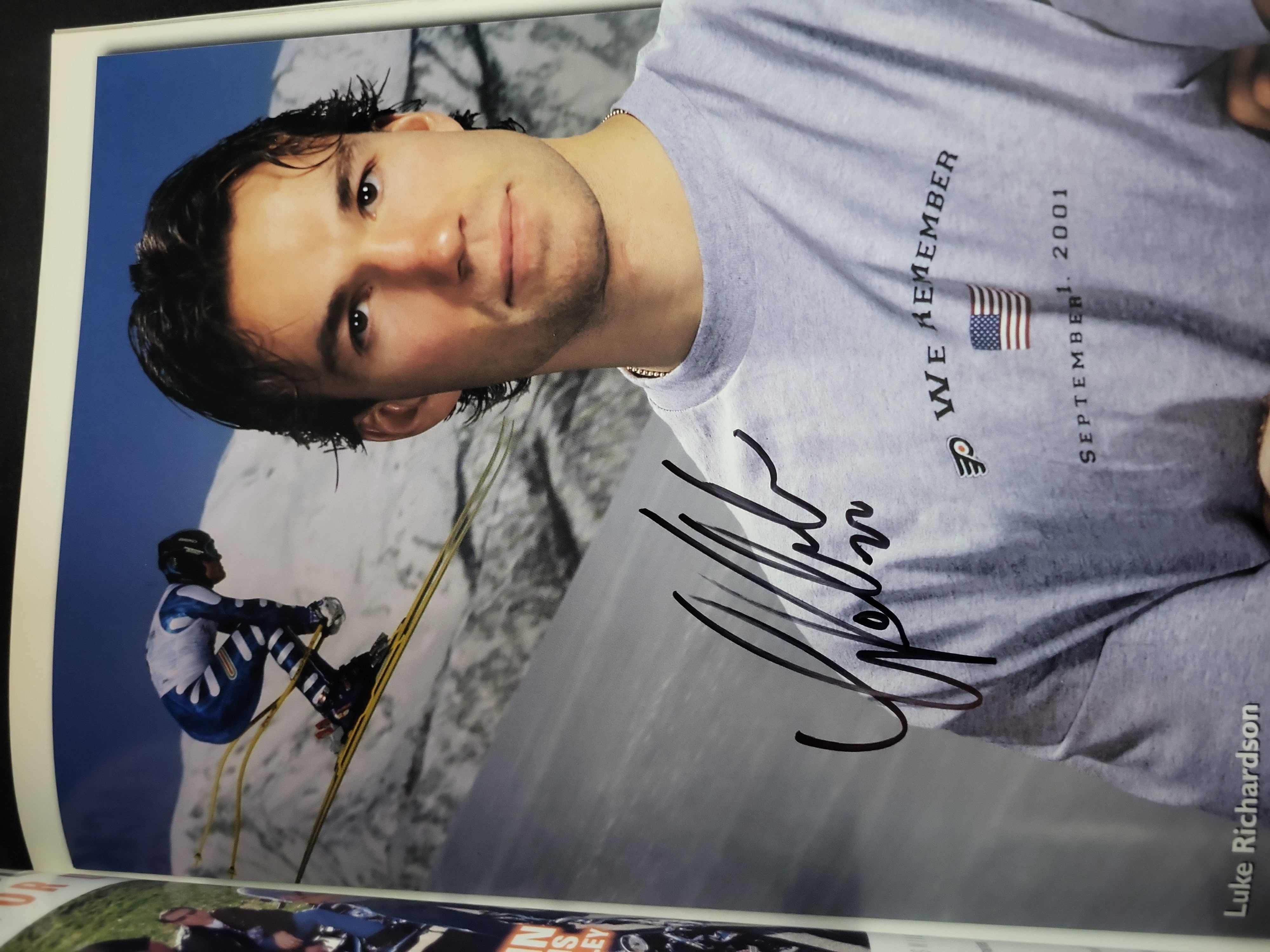 I03014 | Multi-Signed Philadelphia Flyers Rebels for a Cause 9/11 Commemorative Program