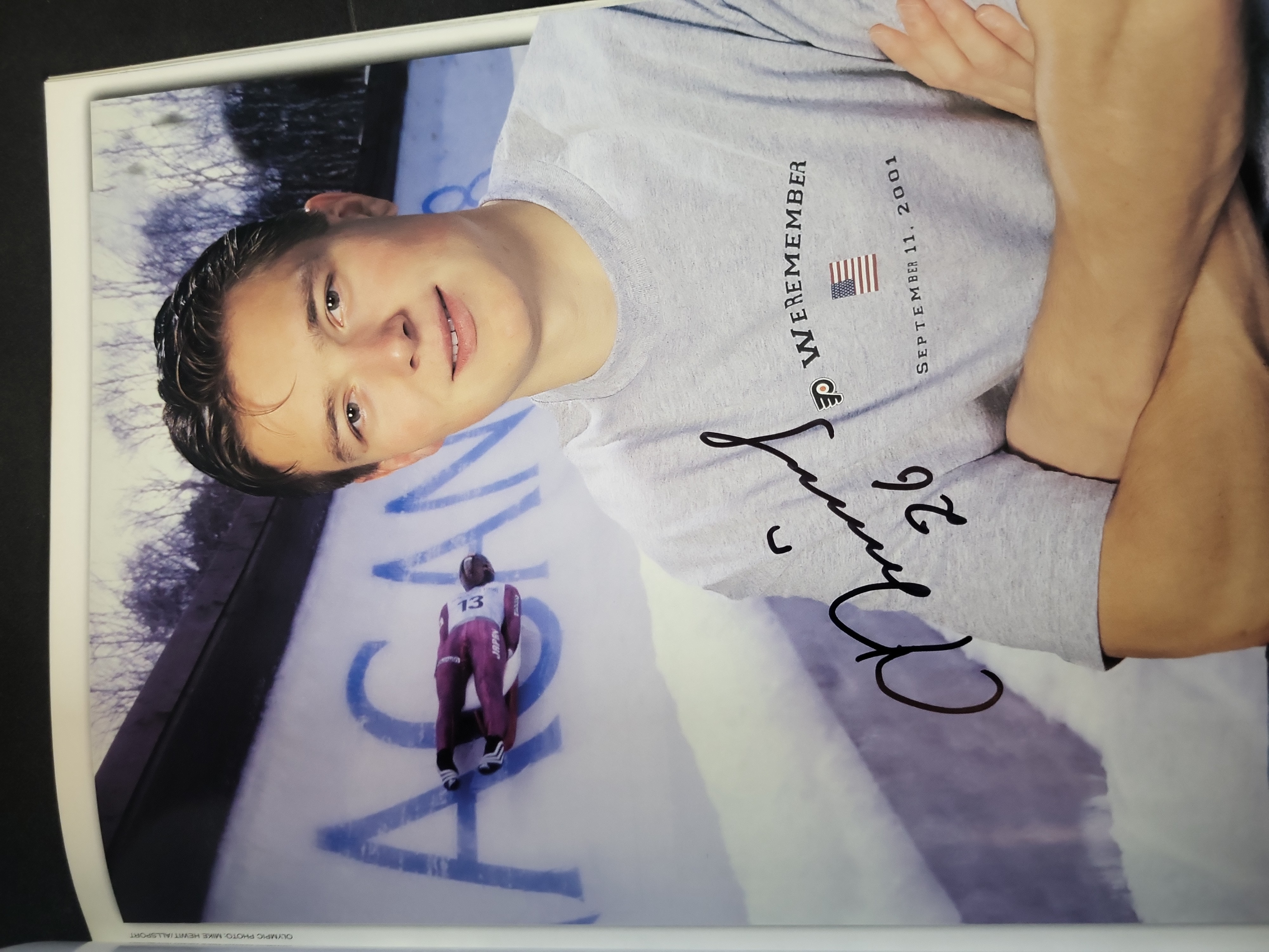 I03014 | Multi-Signed Philadelphia Flyers Rebels for a Cause 9/11 Commemorative Program