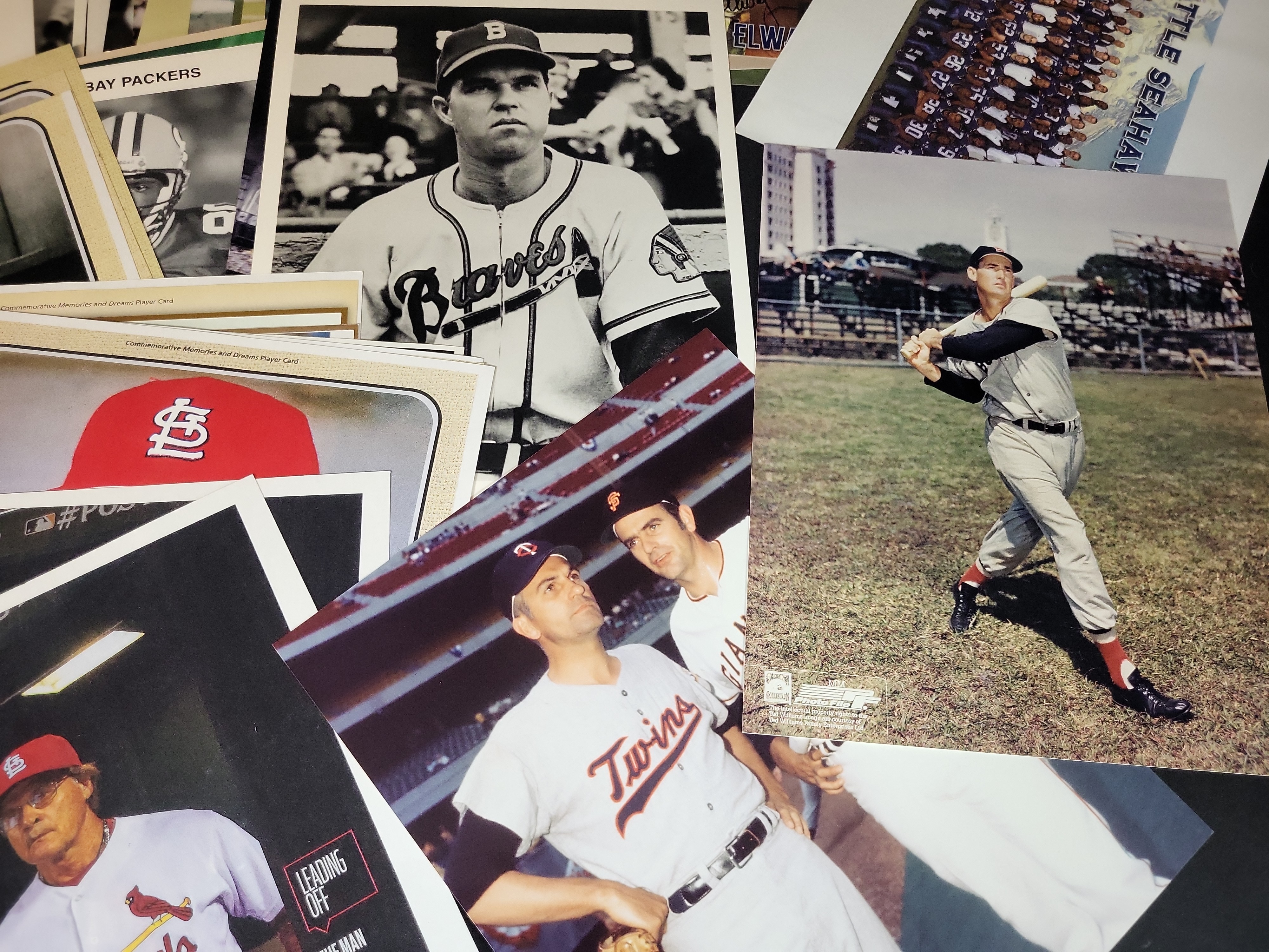 I03040 | A Collection of Professional Sports Photographs Lithographs and Promotional Prints