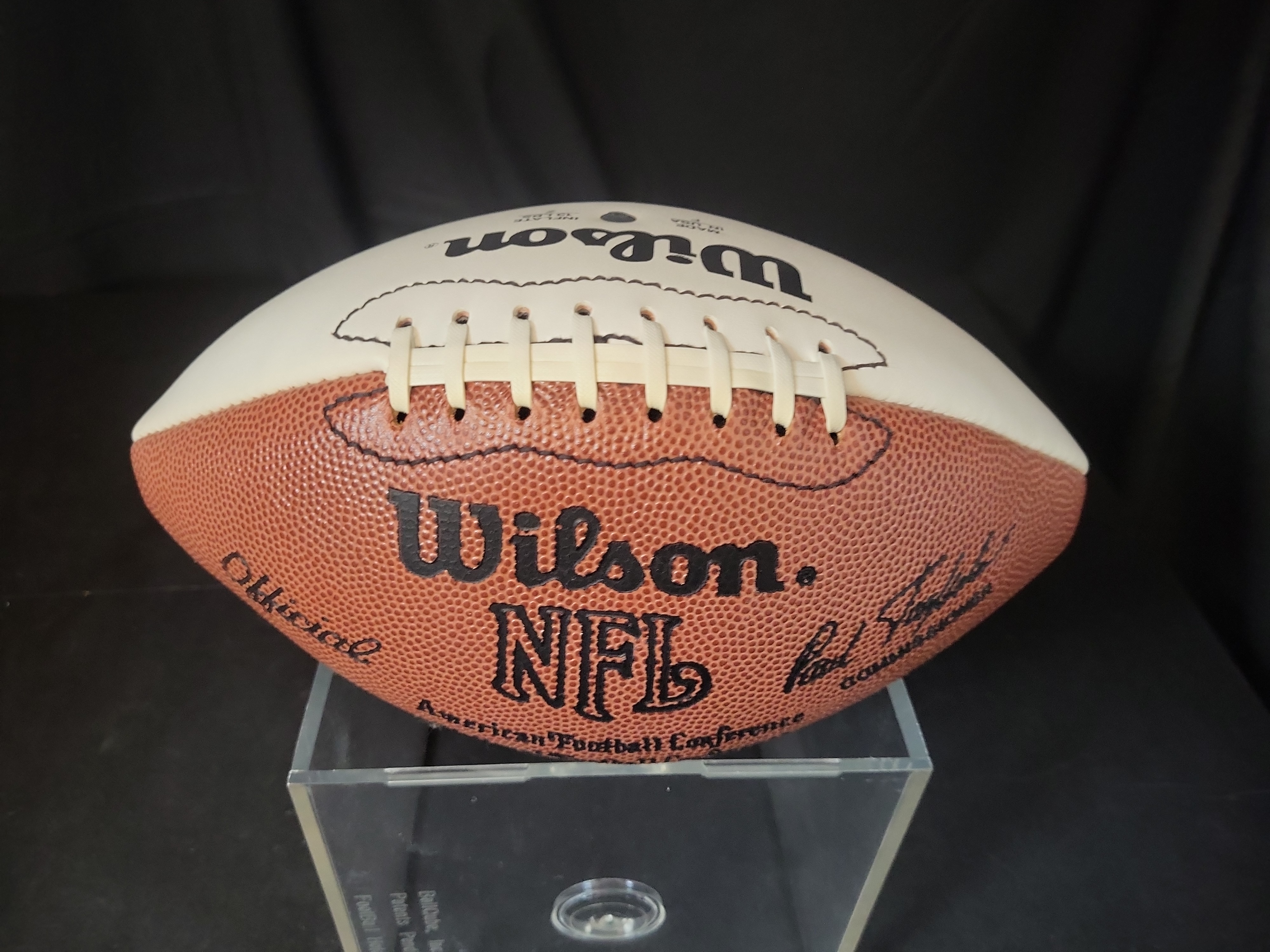 I03065 | Terry Bradshaw Inscribed and Signed Wilson Official NFL Football