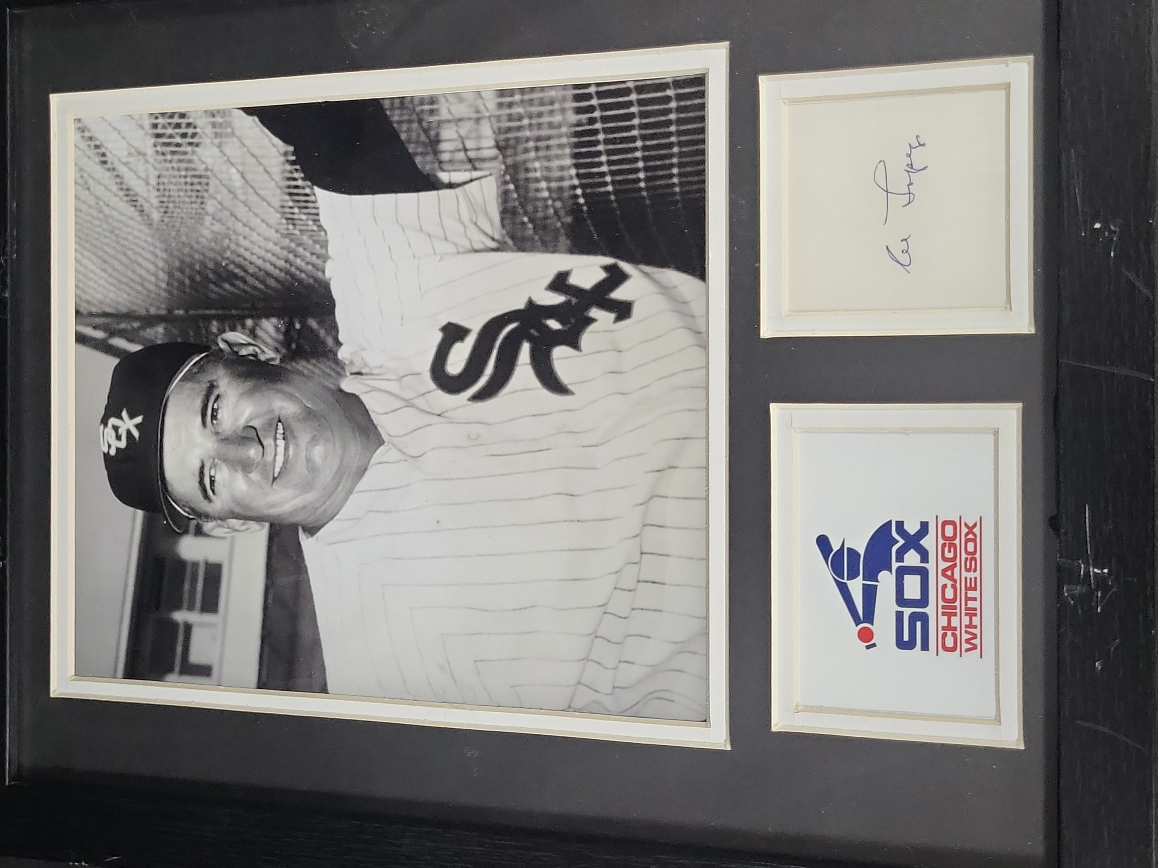 I03333 | Two Autographed Baseball Memorabilia Items Featuring Al Lopez and Rex Barney