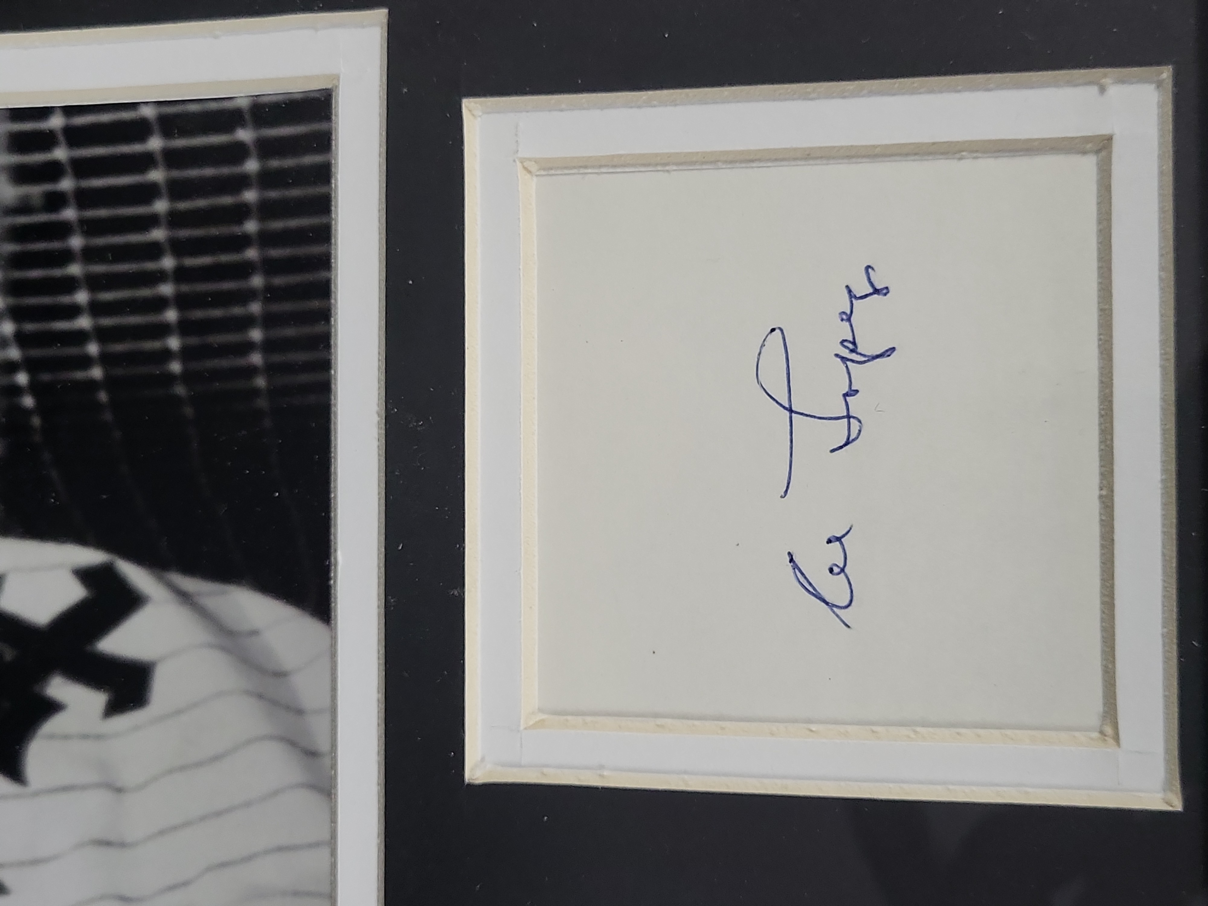 I03333 | Two Autographed Baseball Memorabilia Items Featuring Al Lopez and Rex Barney