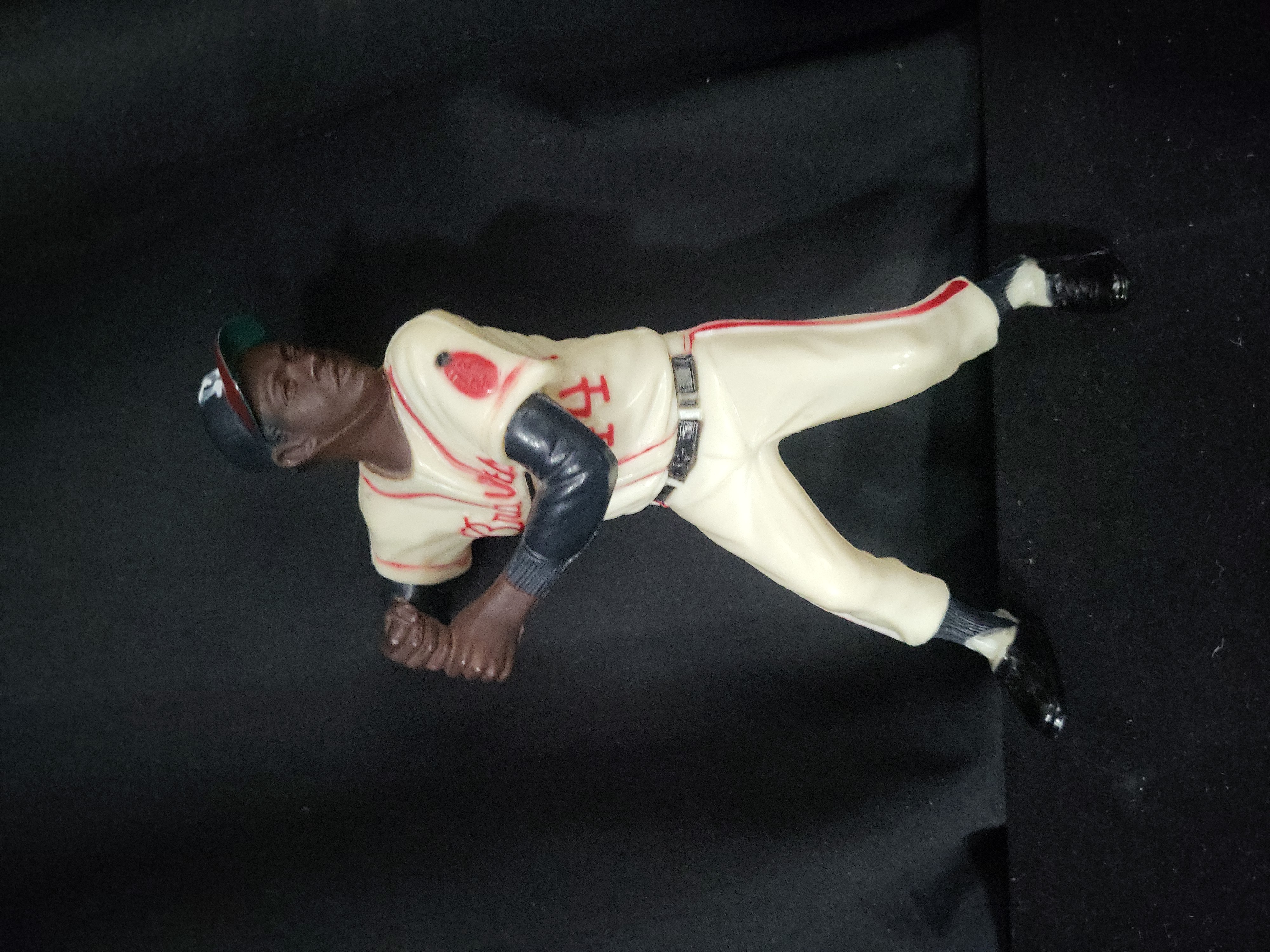 I03199 | Vintage Milwaukee Braves Hank Aaron Baseball Figurine Attributed to Hartland Plastics
