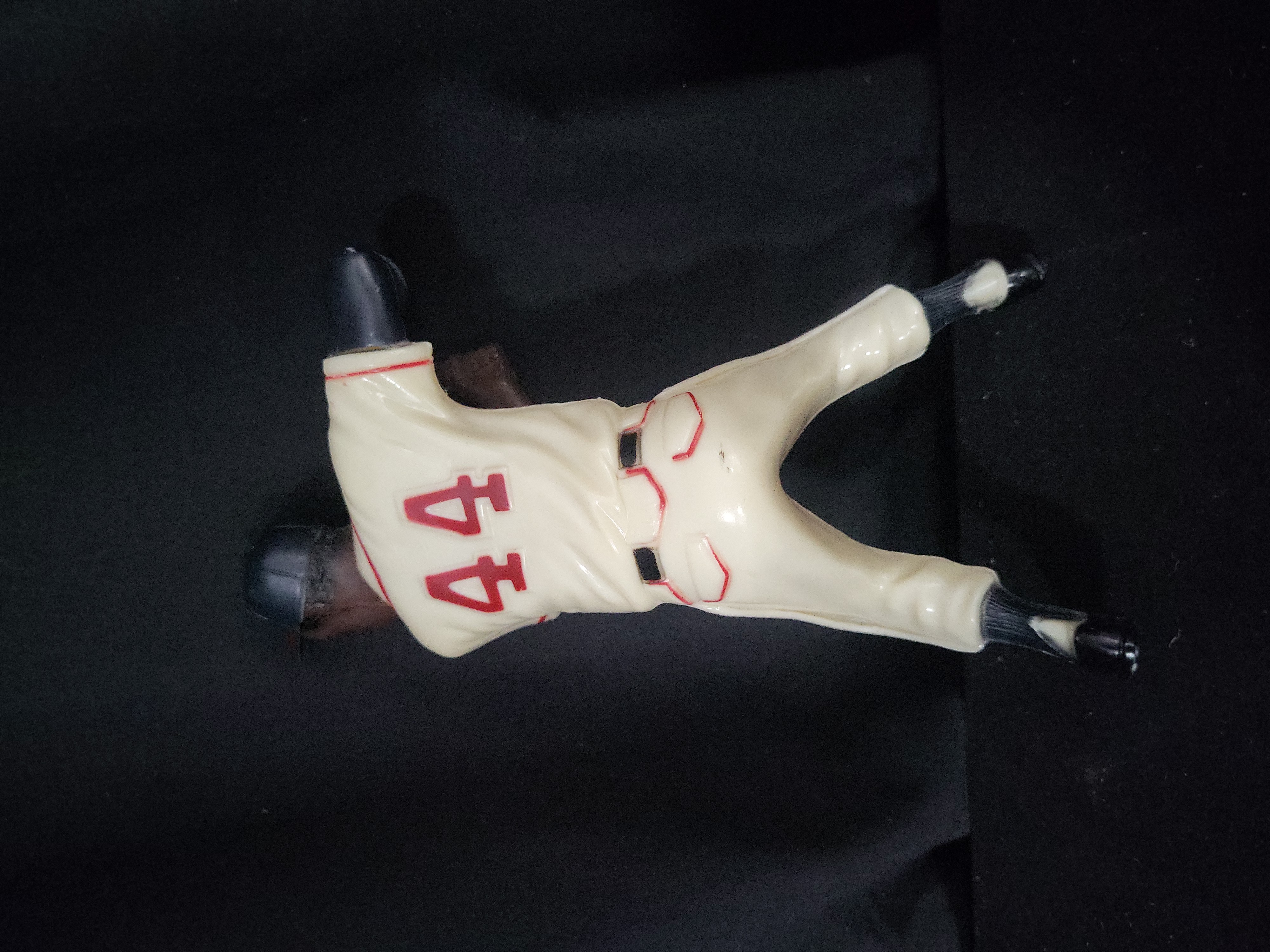 I03199 | Vintage Milwaukee Braves Hank Aaron Baseball Figurine Attributed to Hartland Plastics