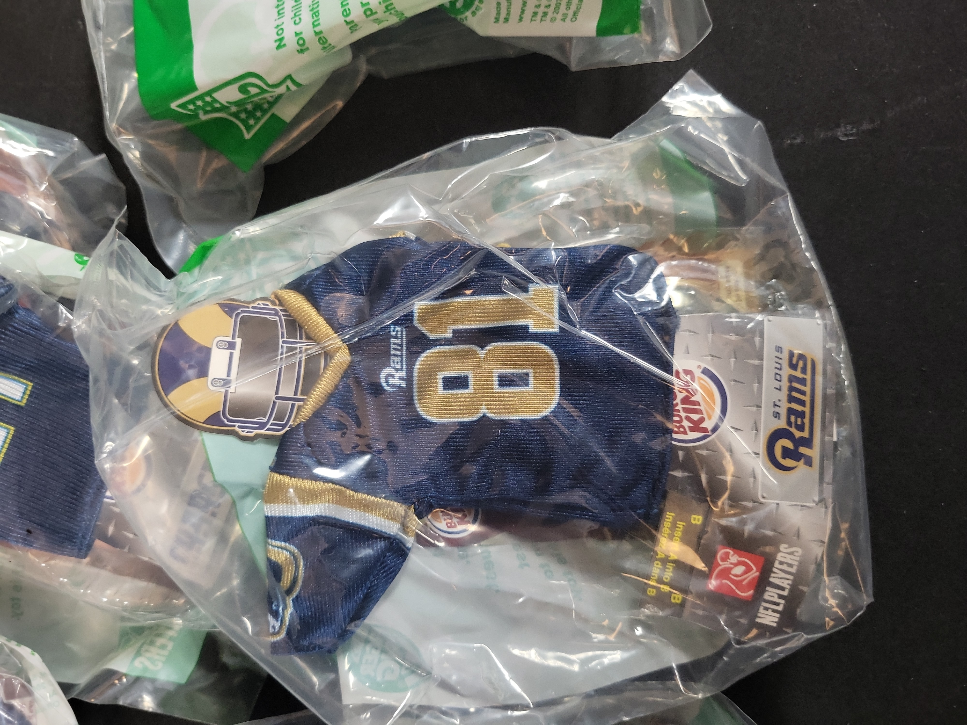 I03237 | A Collection of 2007 Burger King NFL Mini Jerseys in Original Packaging