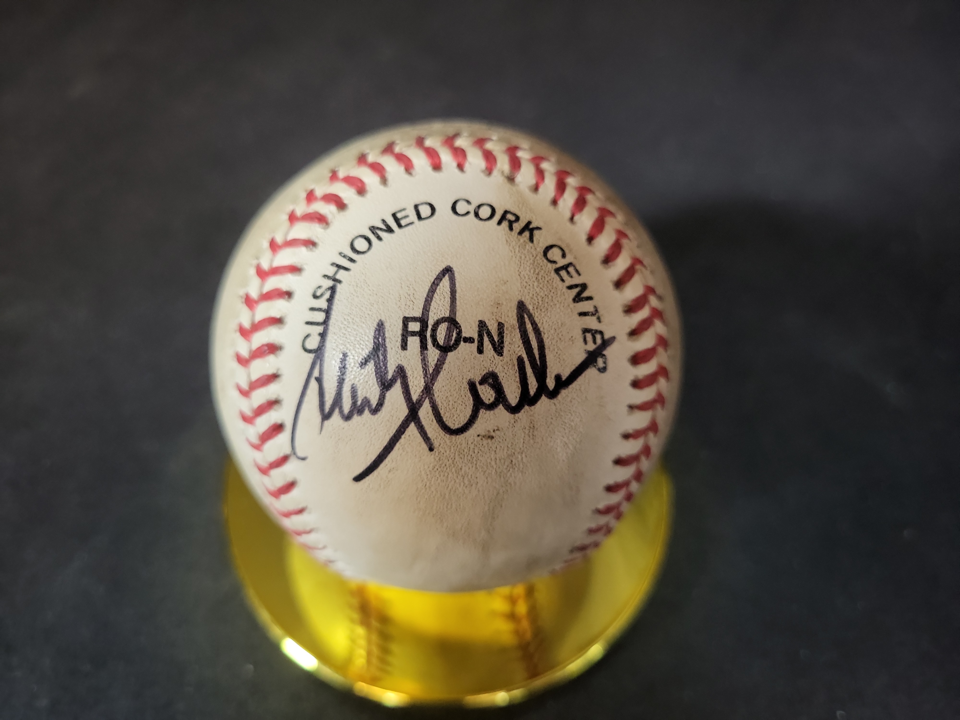I03097 | Reach Official National League Baseball Signed by Micky Crowley and Attributed to Bobby Bonds