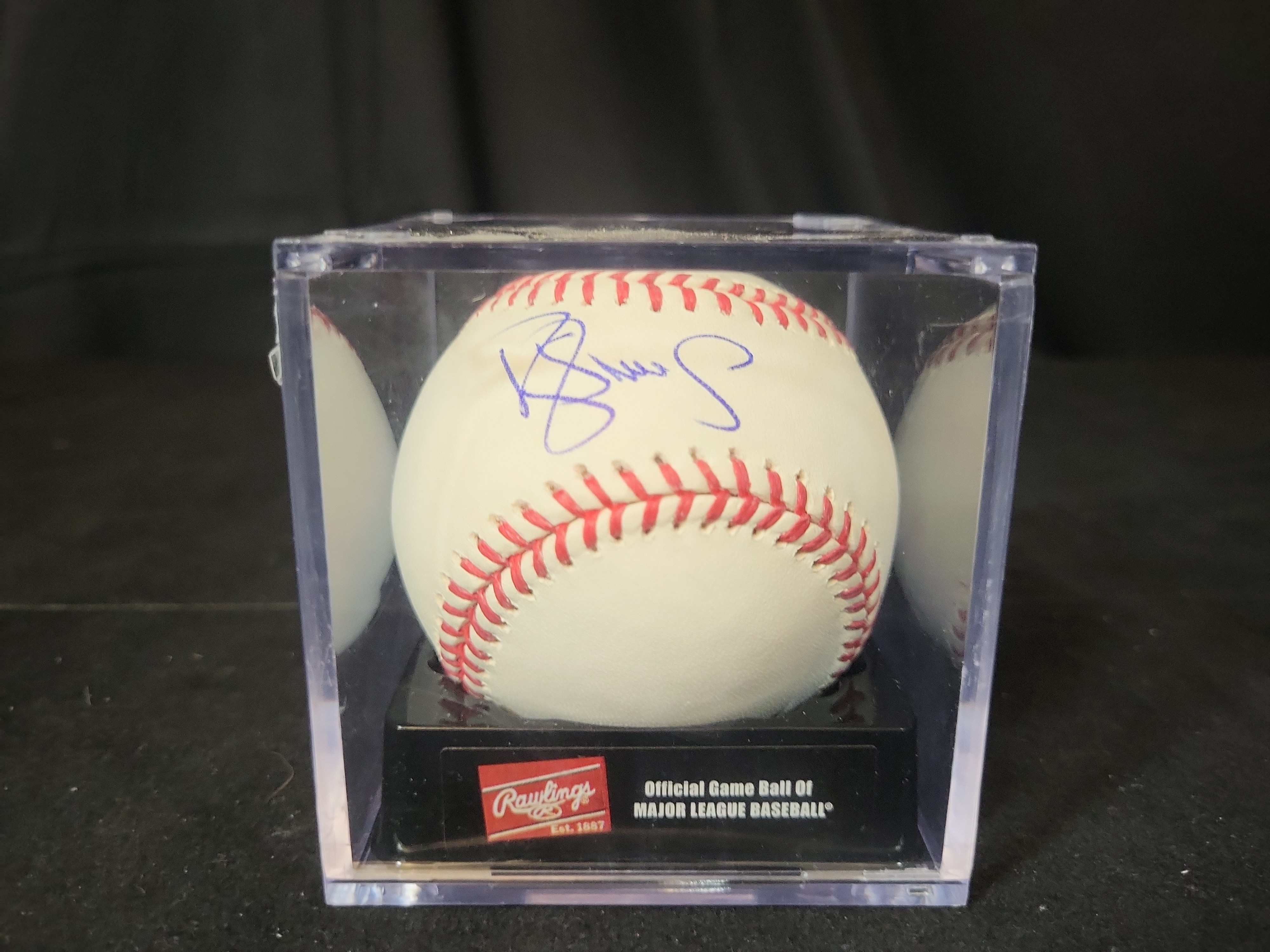 I03072 | Brian Serven Autographed Rawlings Official Major League Baseball