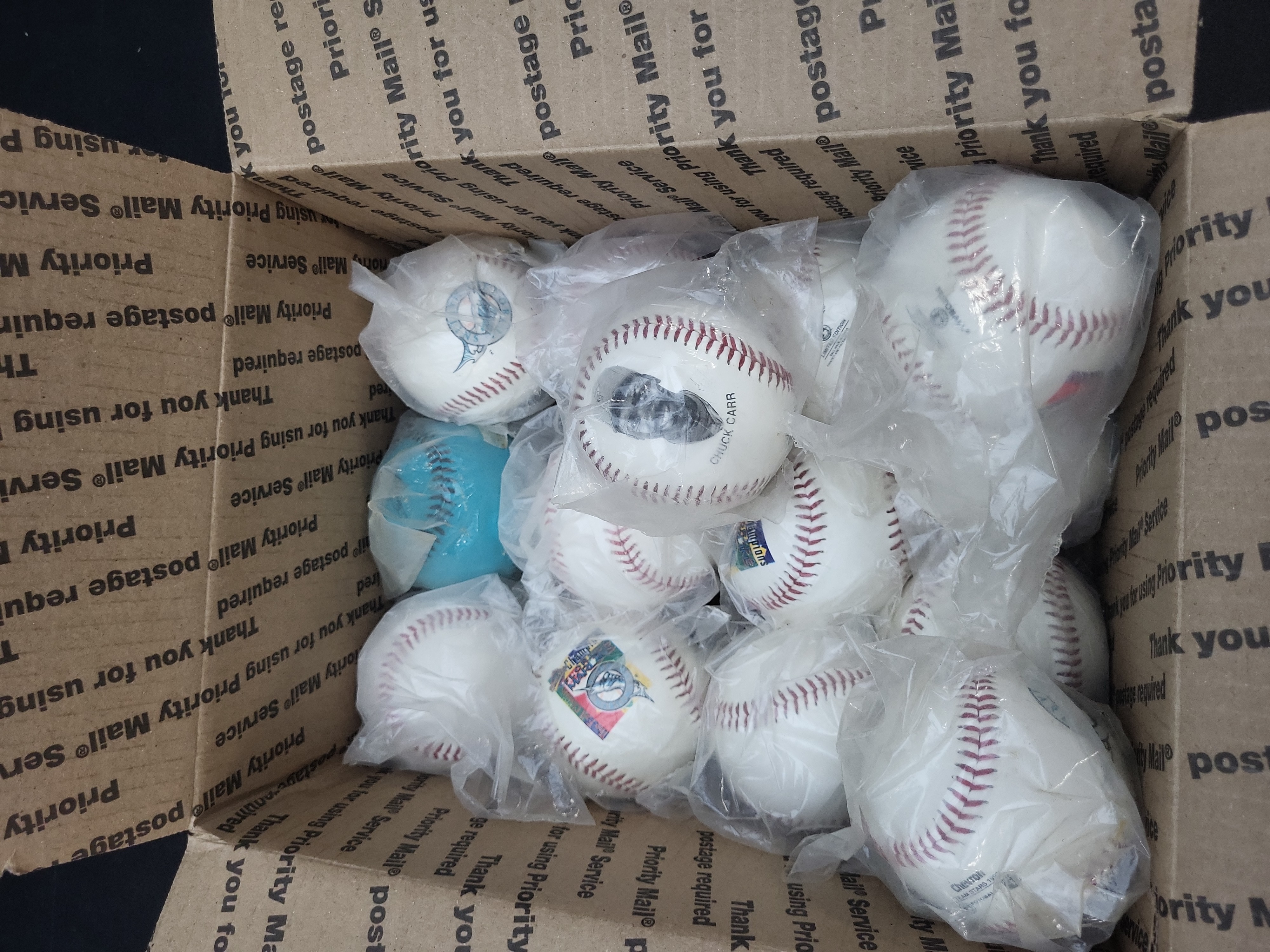I03331 | A Collection of Florida Marlins Commemorative and Souvenir Baseballs