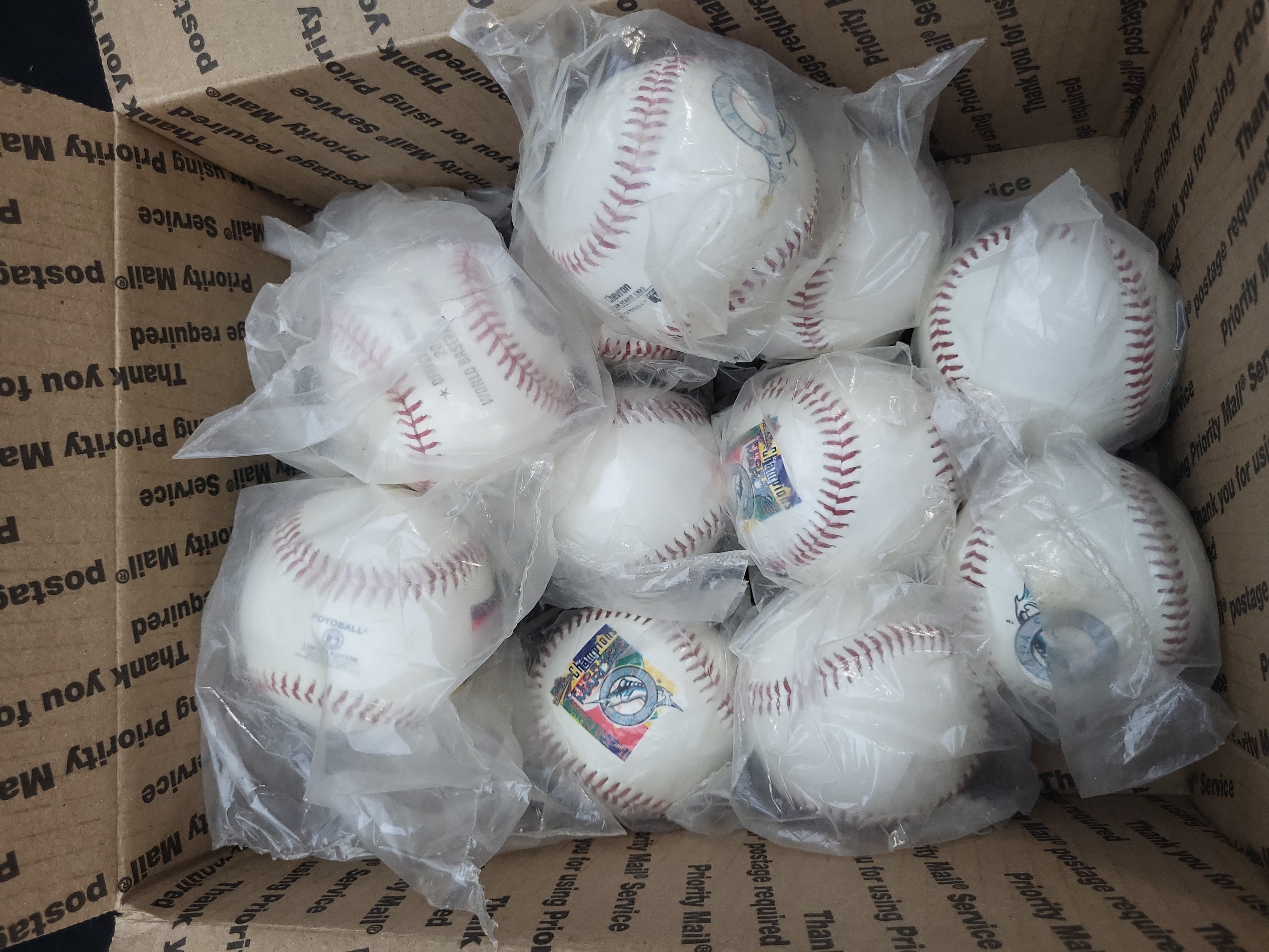 I03331 | A Collection of Florida Marlins Commemorative and Souvenir Baseballs