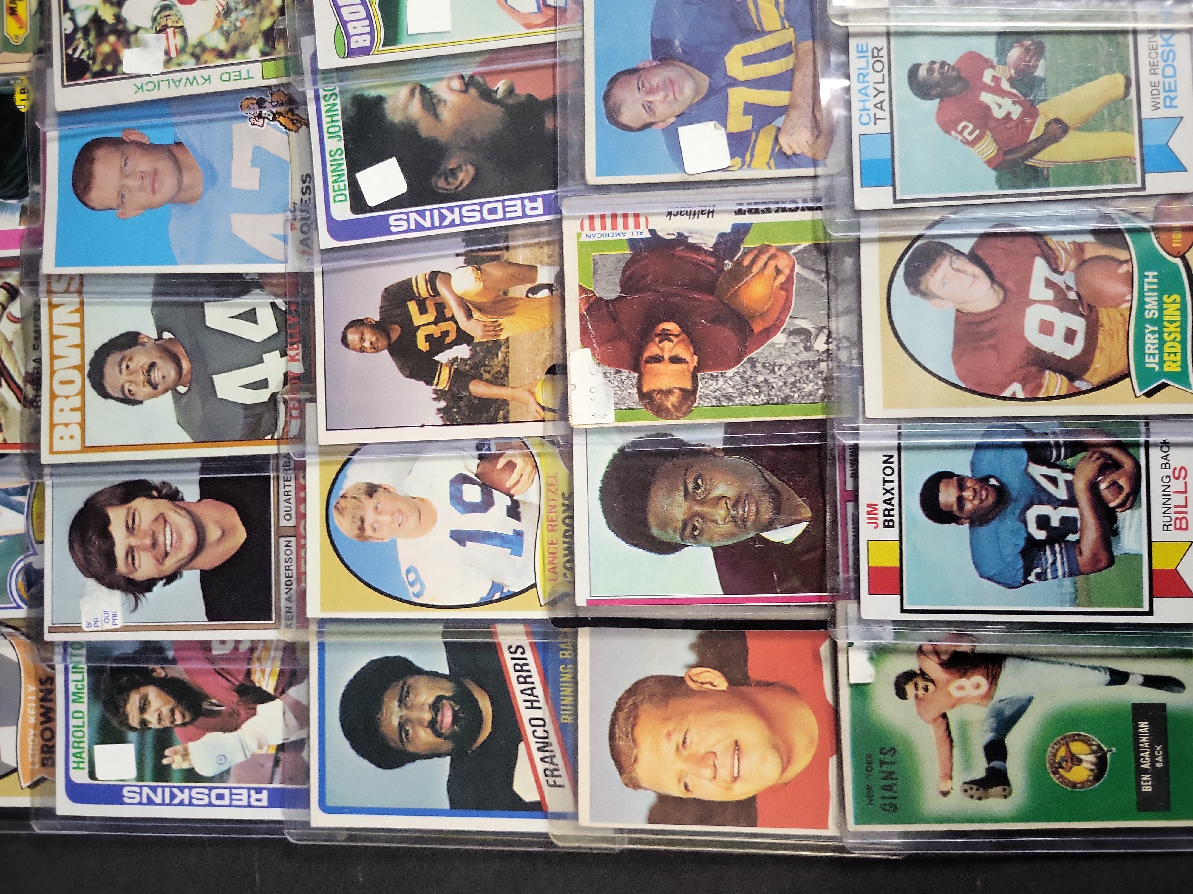 I03843 | A Collection of Vintage Topps American Football Trading Cards Including 1955 All-American and Rookie Cards