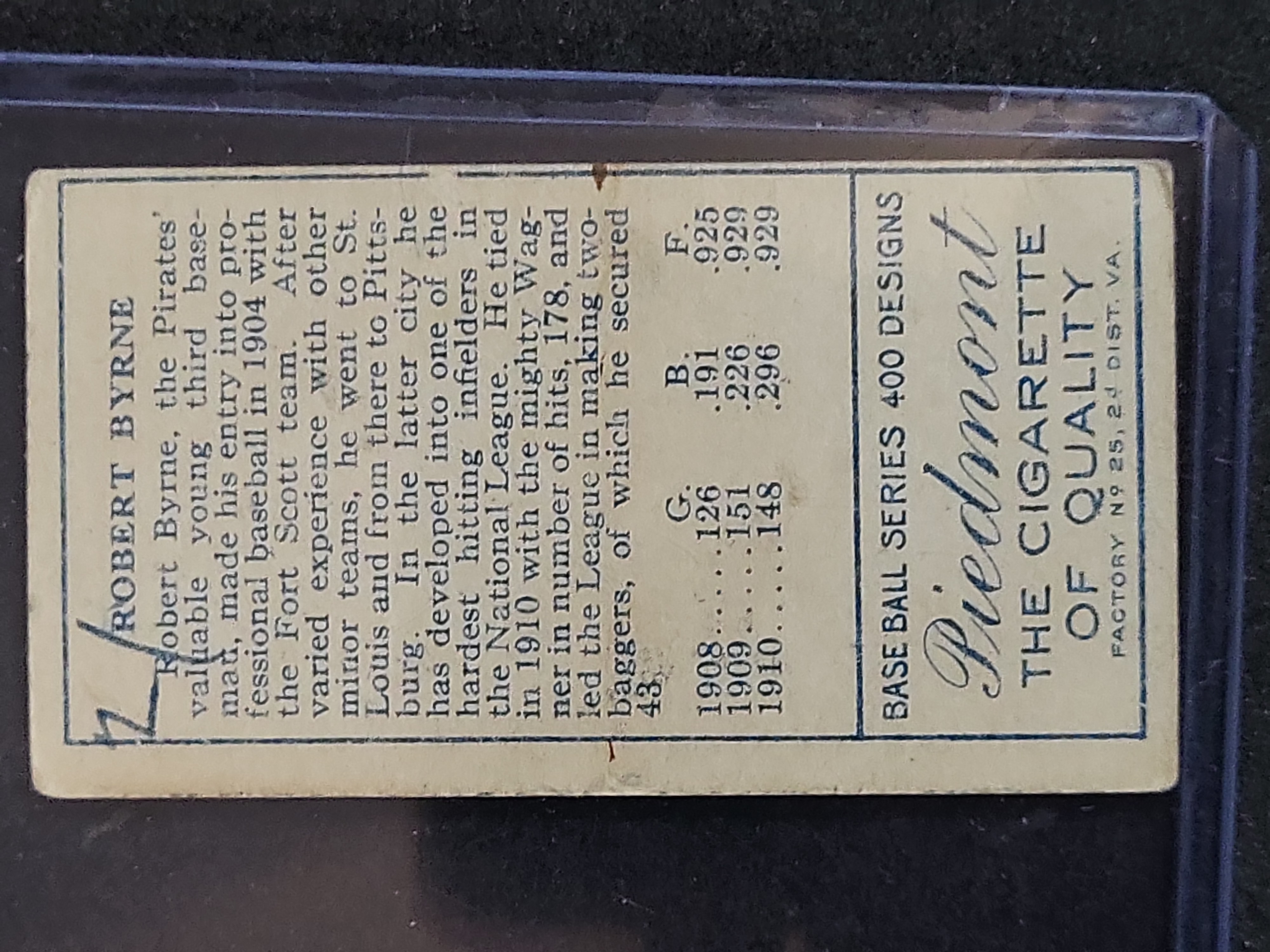 I03932 | An Assortment of Vintage Baseball Trading Cards Including T205 Tobacco and 1949 Bowman