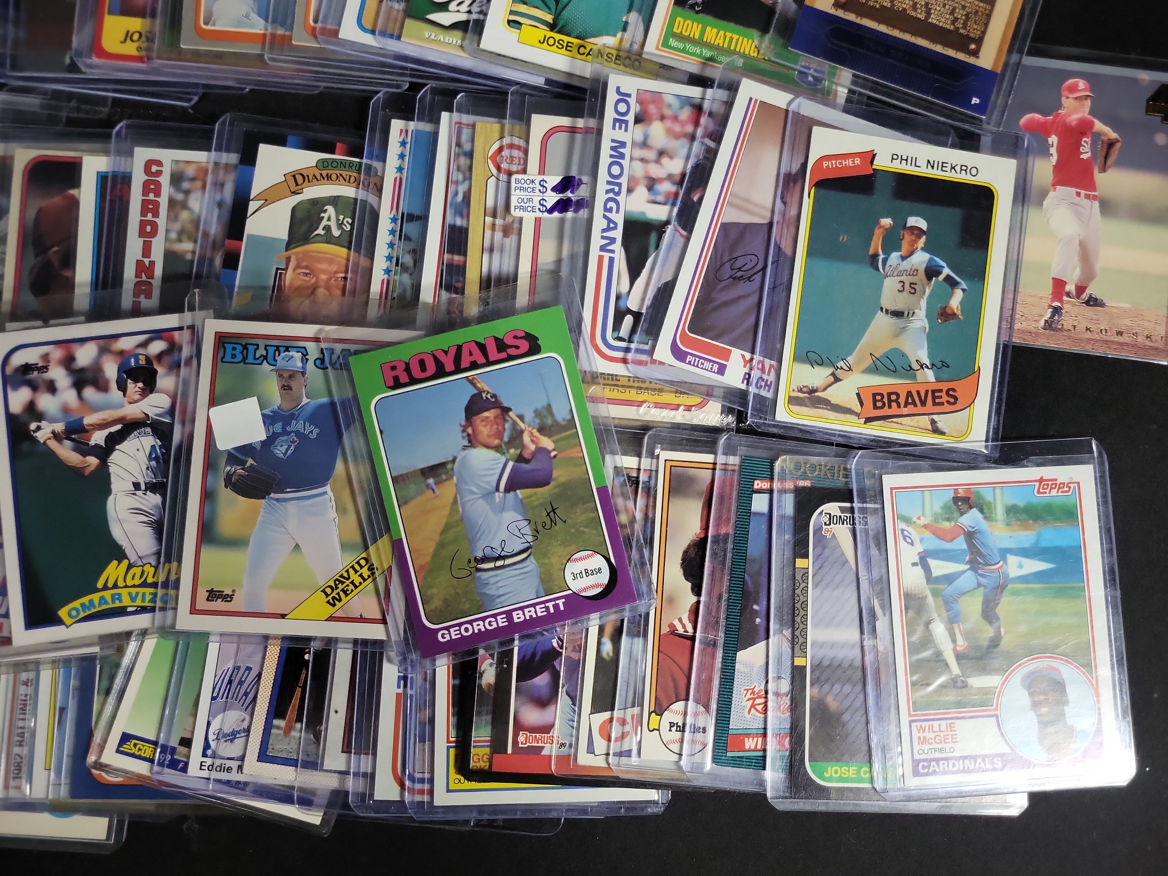 I03839 | A Collection of Multi-Era Baseball Trading Cards and Memorabilia Featuring Stars Hall of Famers and Rookie Cards