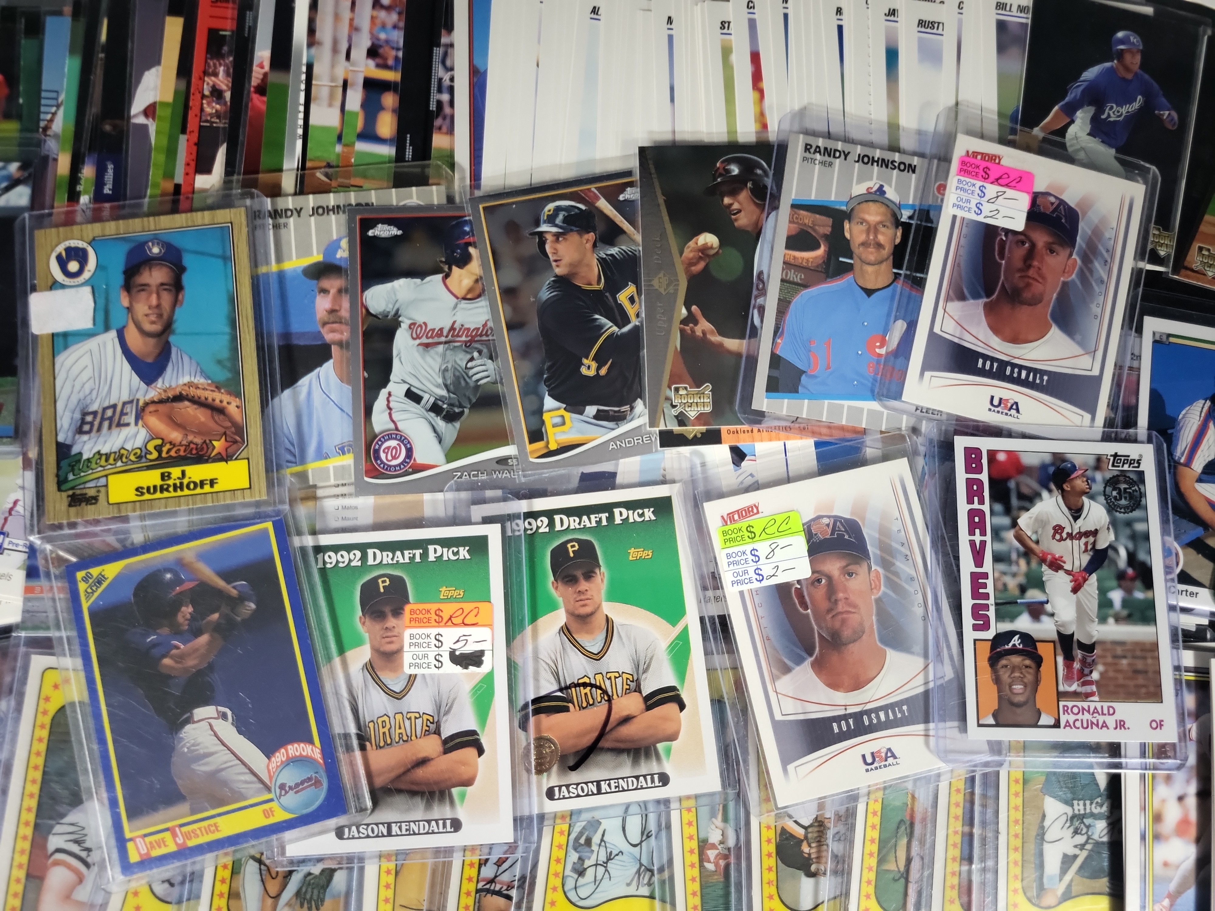 I03839 | A Collection of Multi-Era Baseball Trading Cards and Memorabilia Featuring Stars Hall of Famers and Rookie Cards