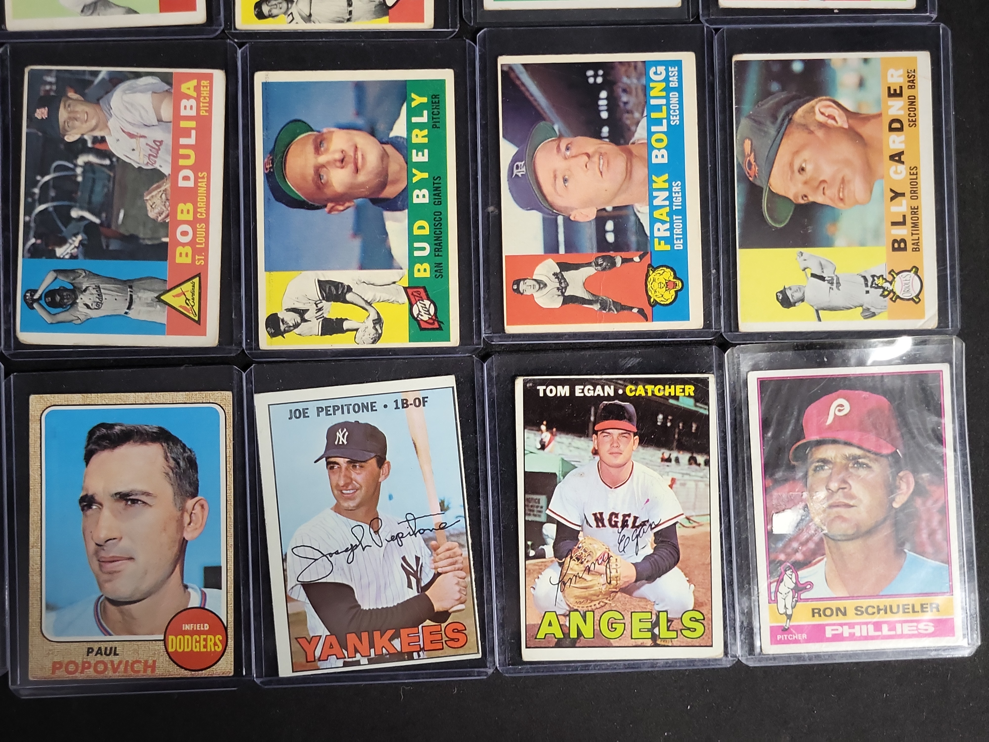 I03837 | A Collection of Vintage Topps Baseball Trading Cards 1956 to 1980