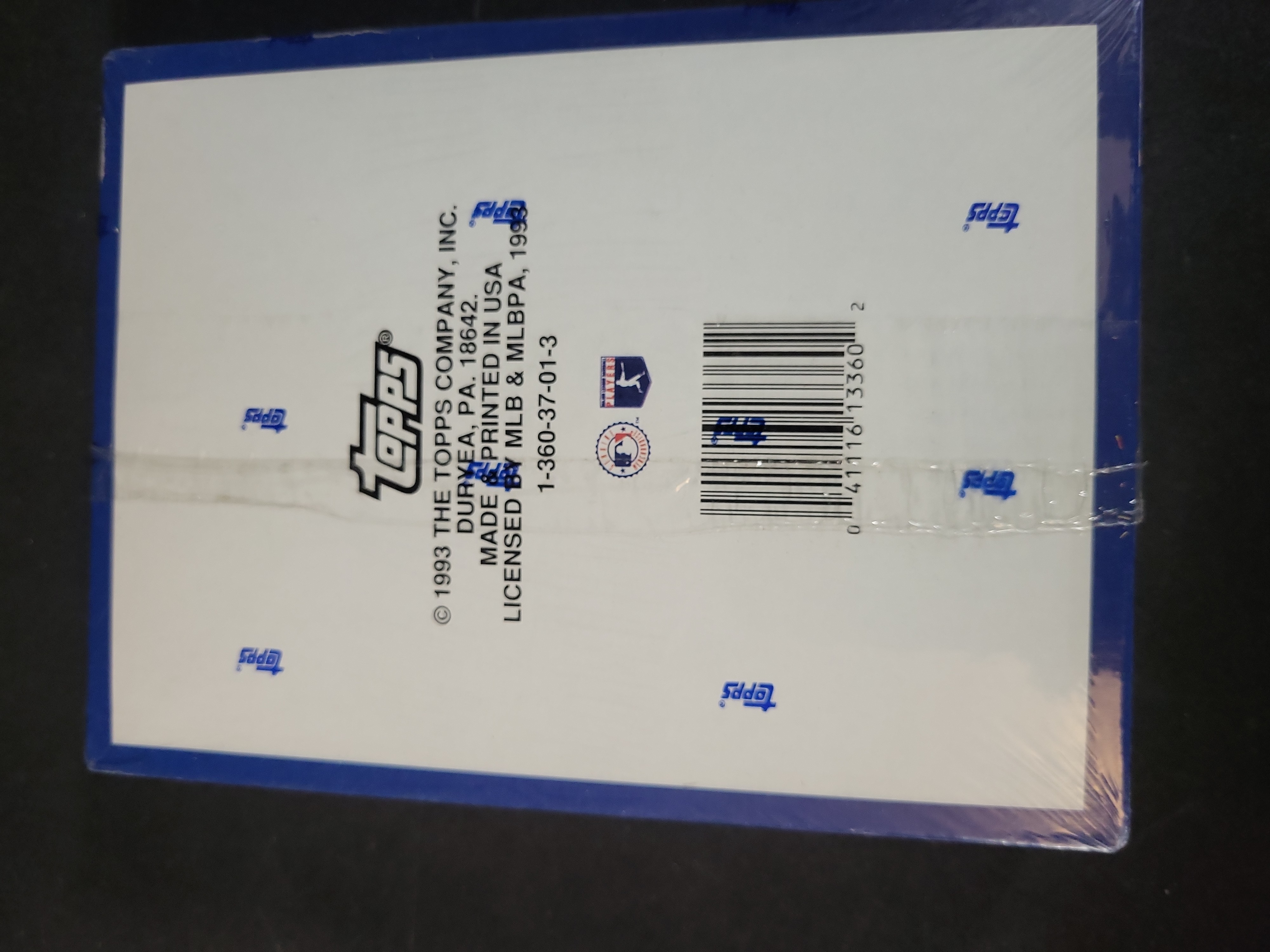 I03232 | 1993 Bowman Baseball Factory Sealed 24 Pack Box