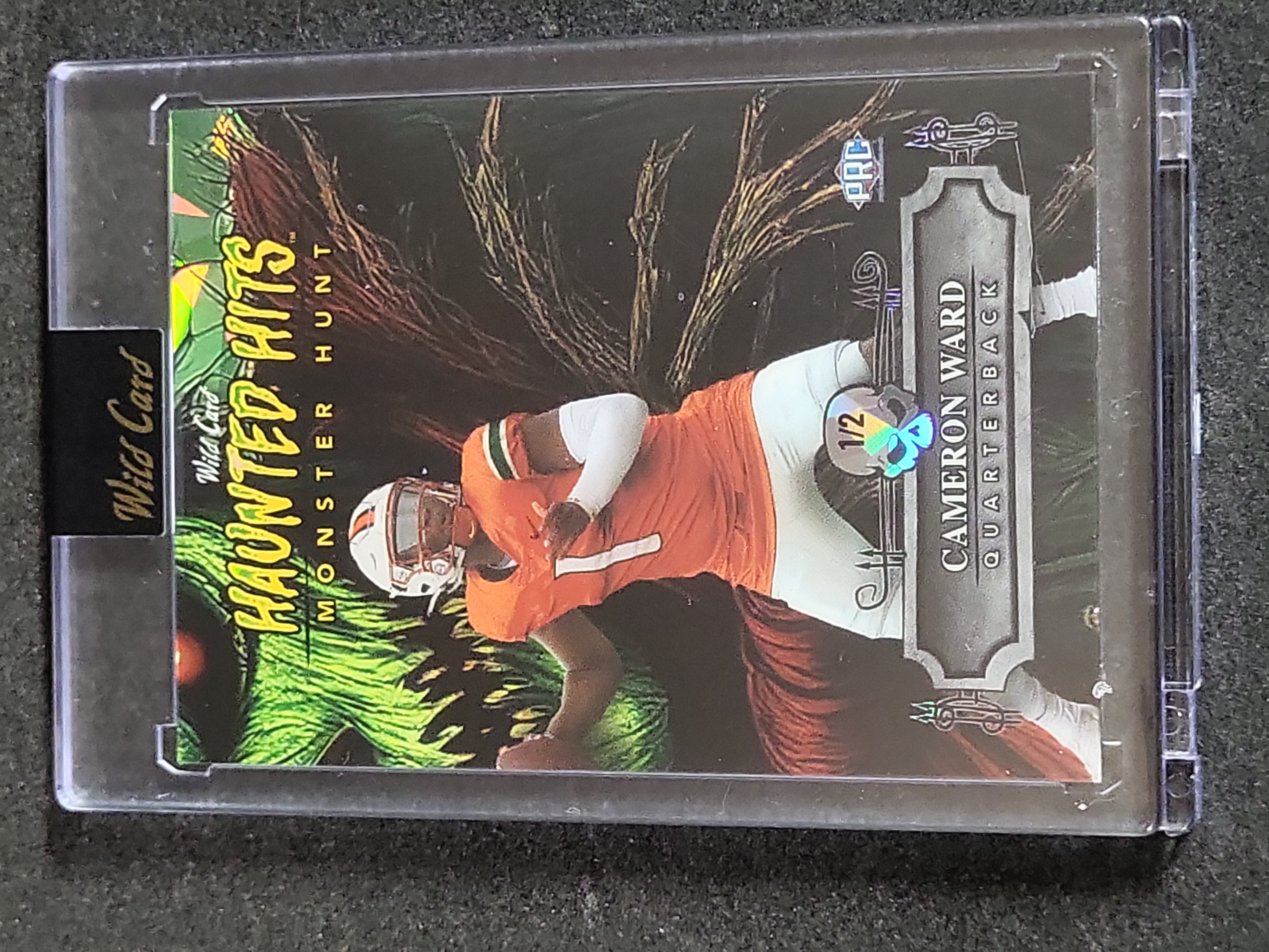 I03891 | 2024 Wild Card Haunted Hits Monster Hunt Cameron Ward PRC Serial Numbered 1/2