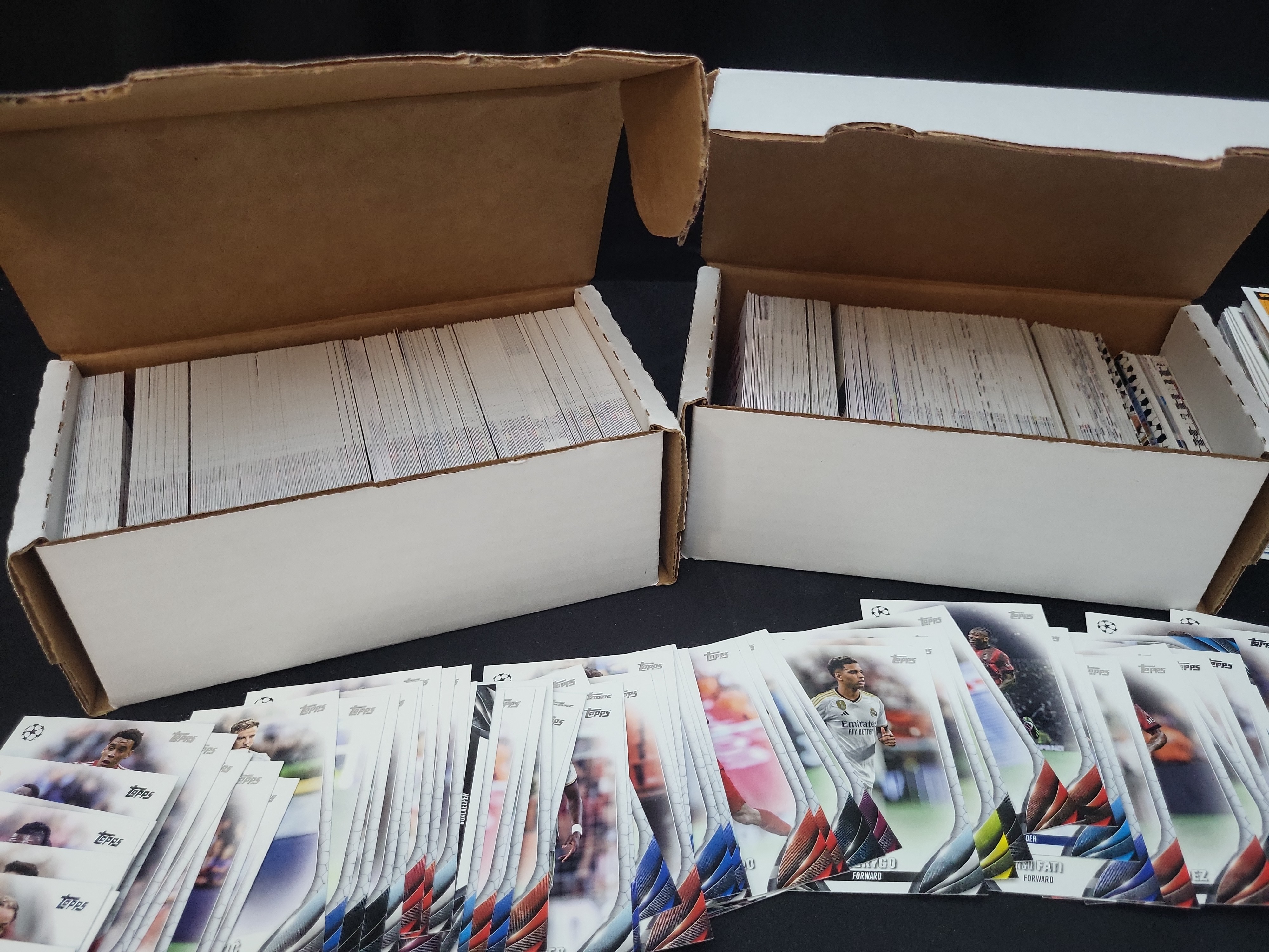 I03649 | A Collection of Topps 2023-2024 UEFA and MLS Soccer Trading Cards Including Rookie Cards