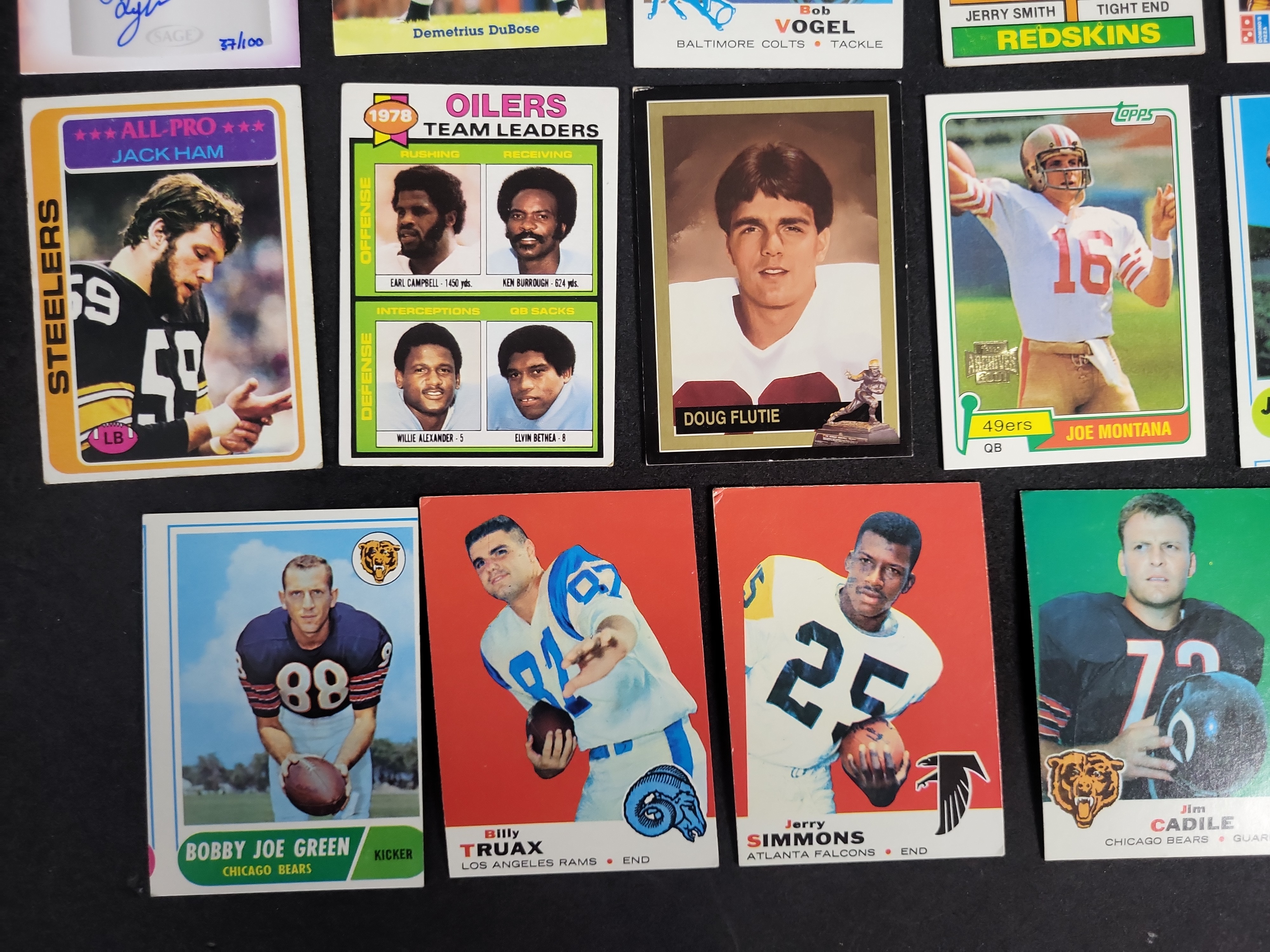 I03312 | An Assortment of Vintage and Modern Sports Trading Cards Including Topps Football and 1980-81 Topps Basketball Panels