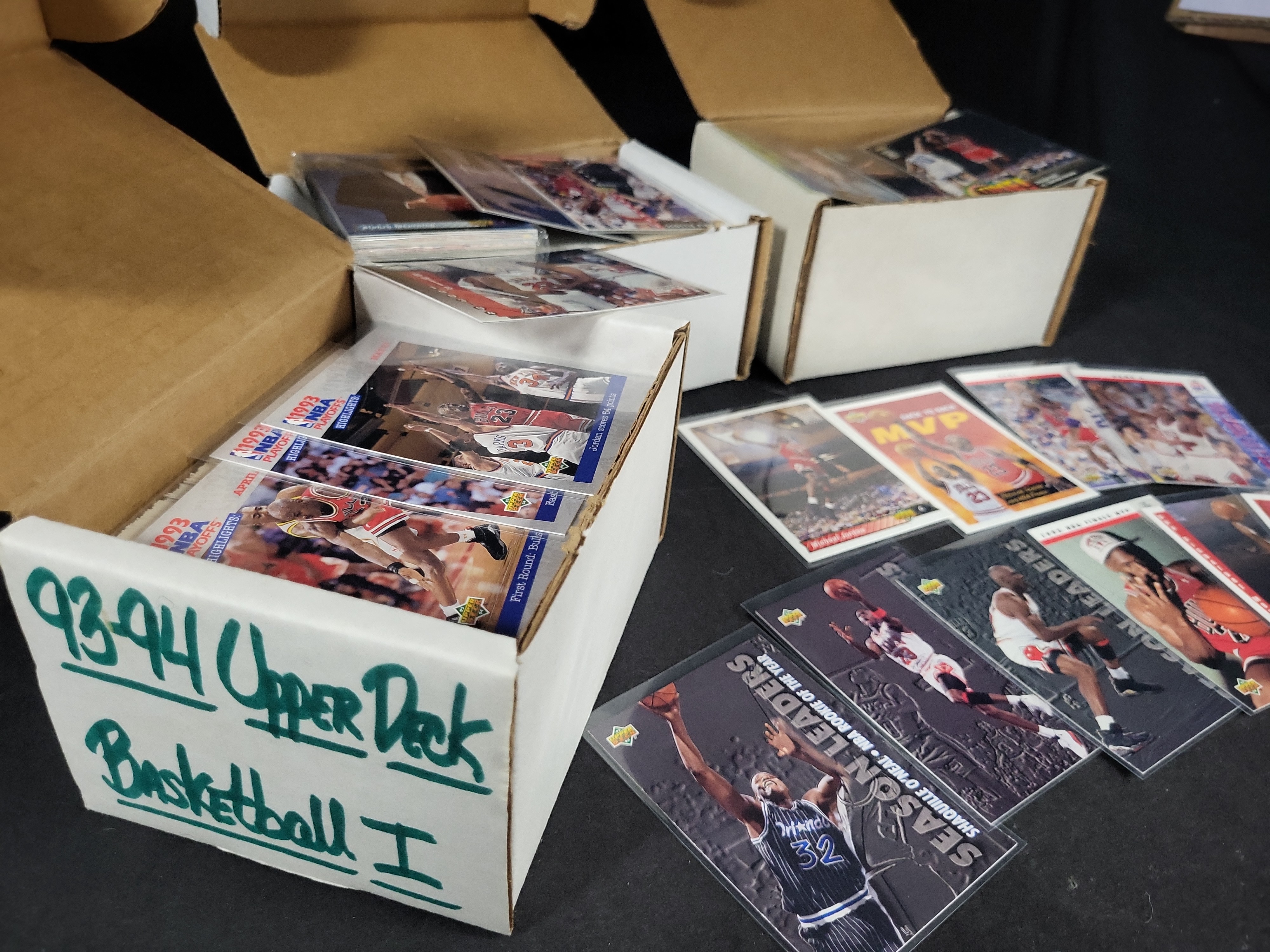 I03810 | An Assortment of Early 1990s Upper Deck and Collector's Choice Basketball Trading Cards Featuring Michael Jordan