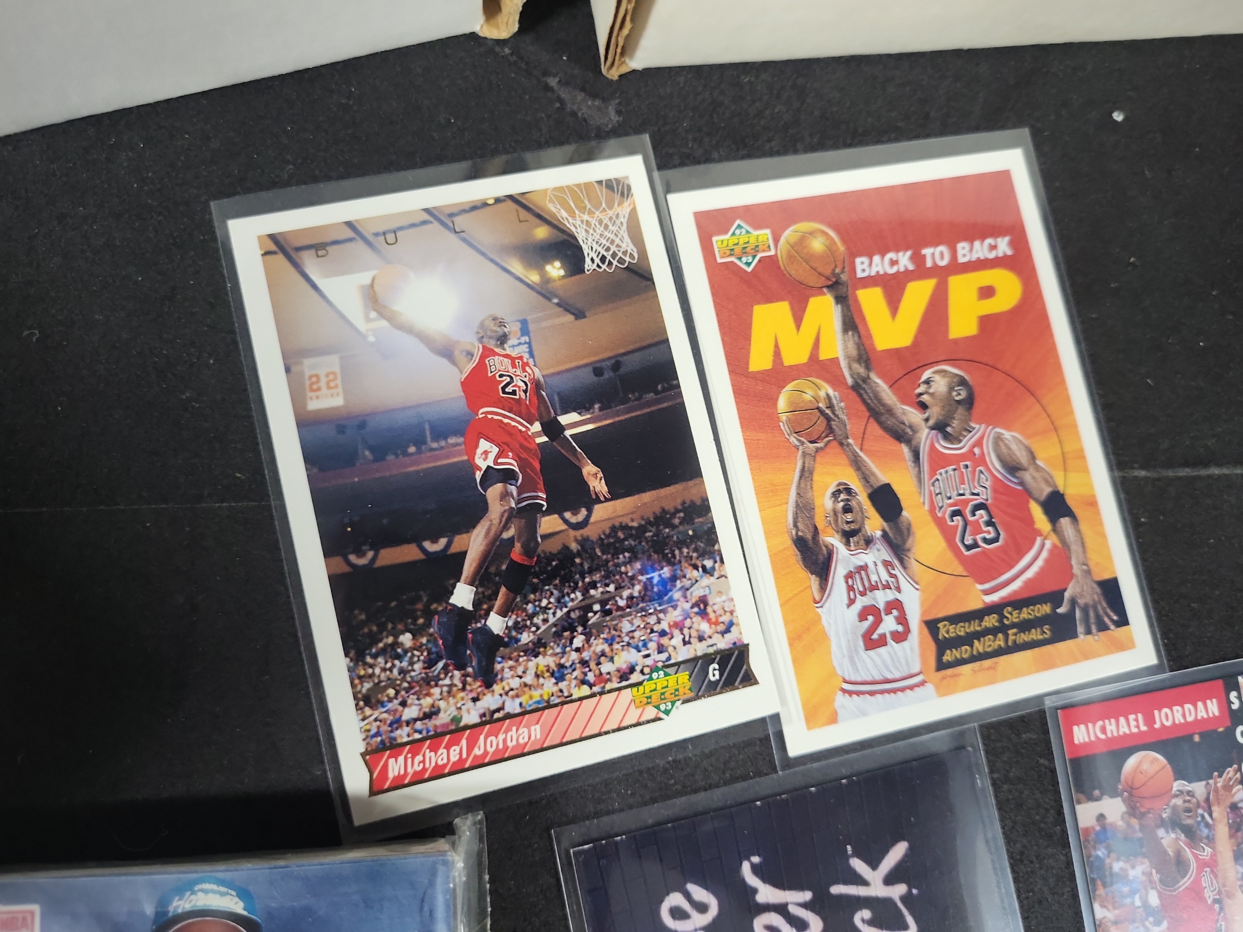 I03810 | An Assortment of Early 1990s Upper Deck and Collector's Choice Basketball Trading Cards Featuring Michael Jordan