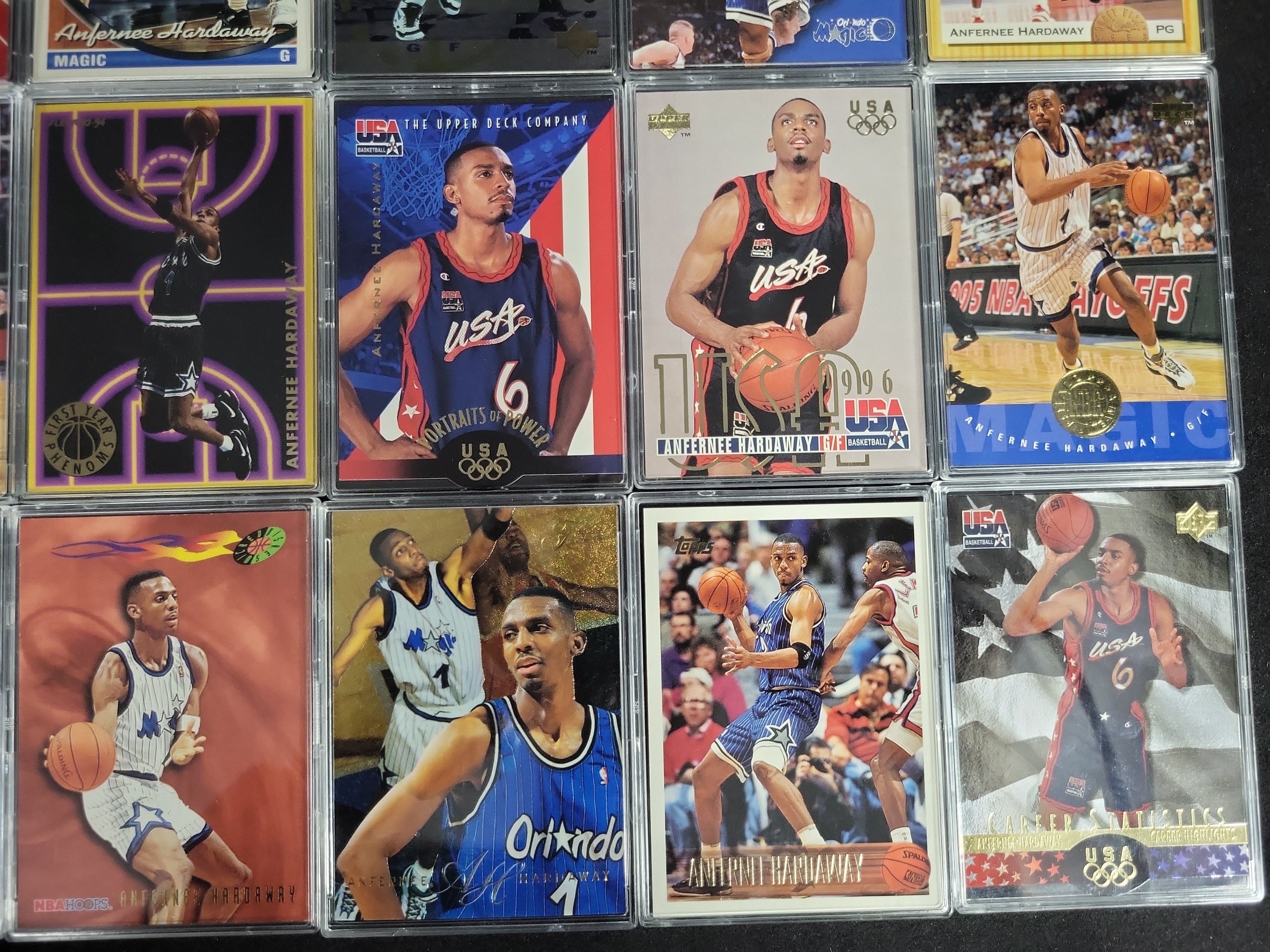 I03820 | An Assortment of Anfernee Penny Hardaway Basketball Trading Cards