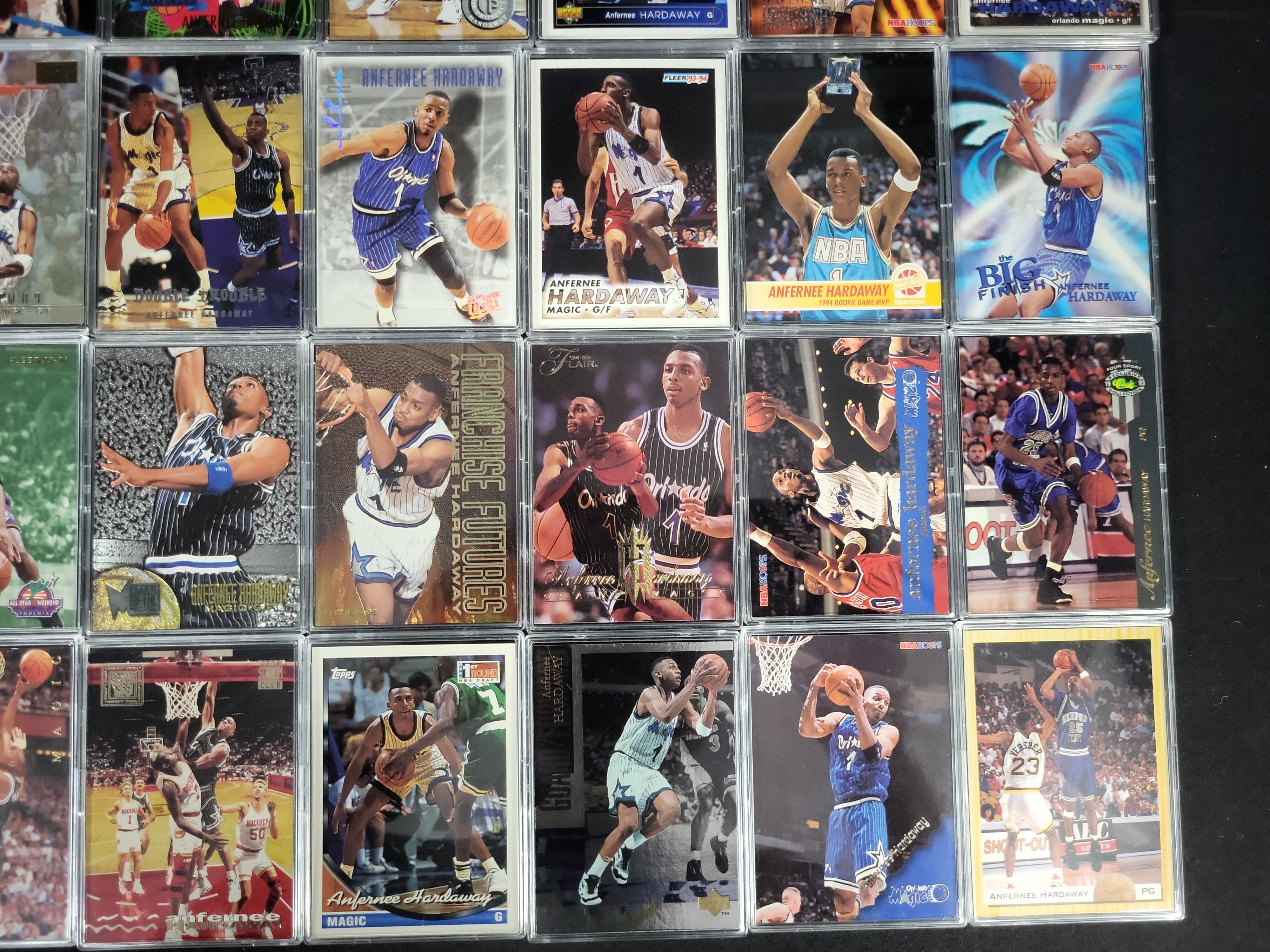 I03820 | An Assortment of Anfernee Penny Hardaway Basketball Trading Cards