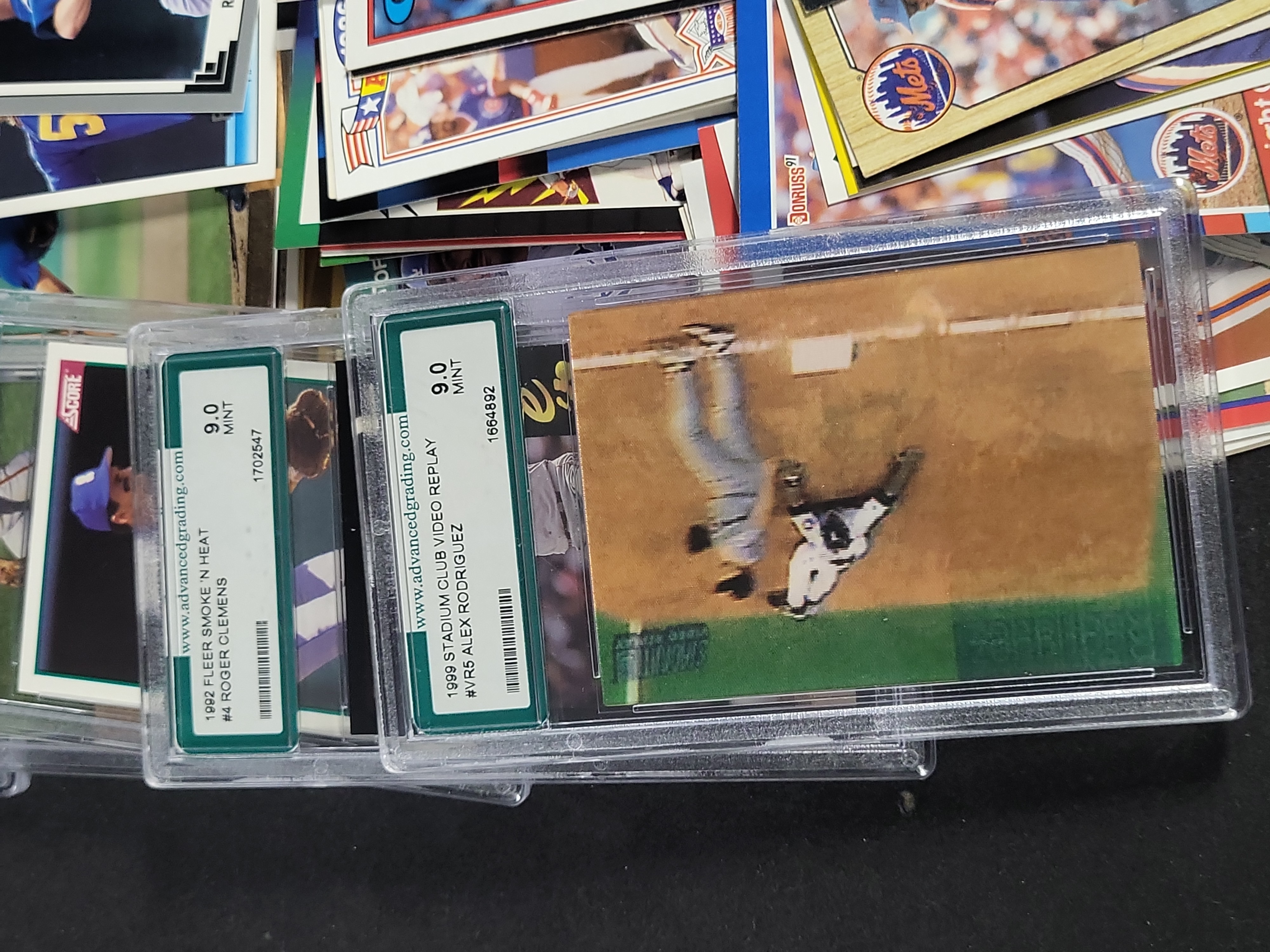 I03825 | A Collection of Late 20th-Century Baseball Trading Cards Including 1993 Upper Deck Derek Jeter Rookie Card