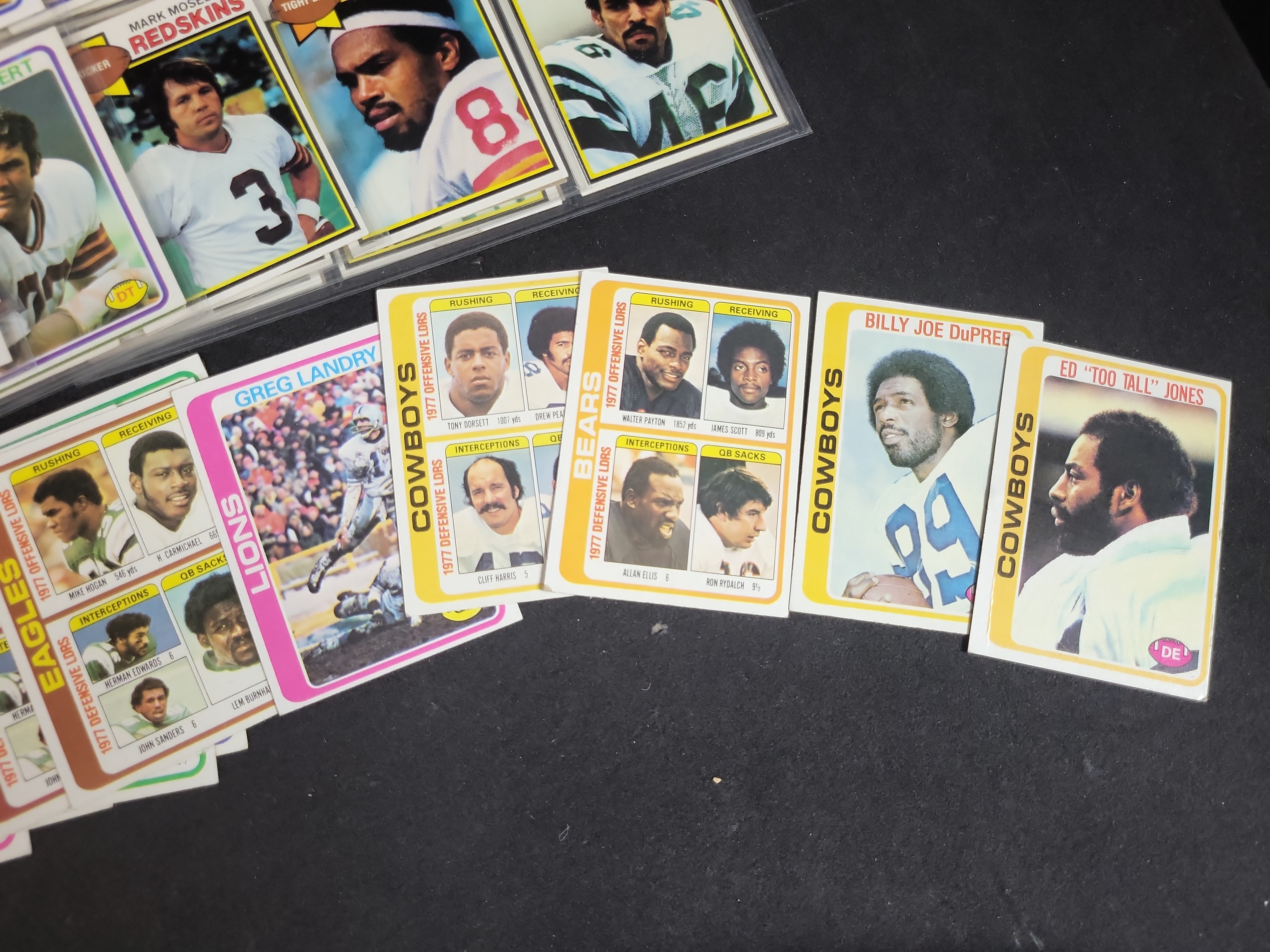 I03870 | A Collection of Vintage Topps NFL Football Trading Cards, Circa 1977-1981