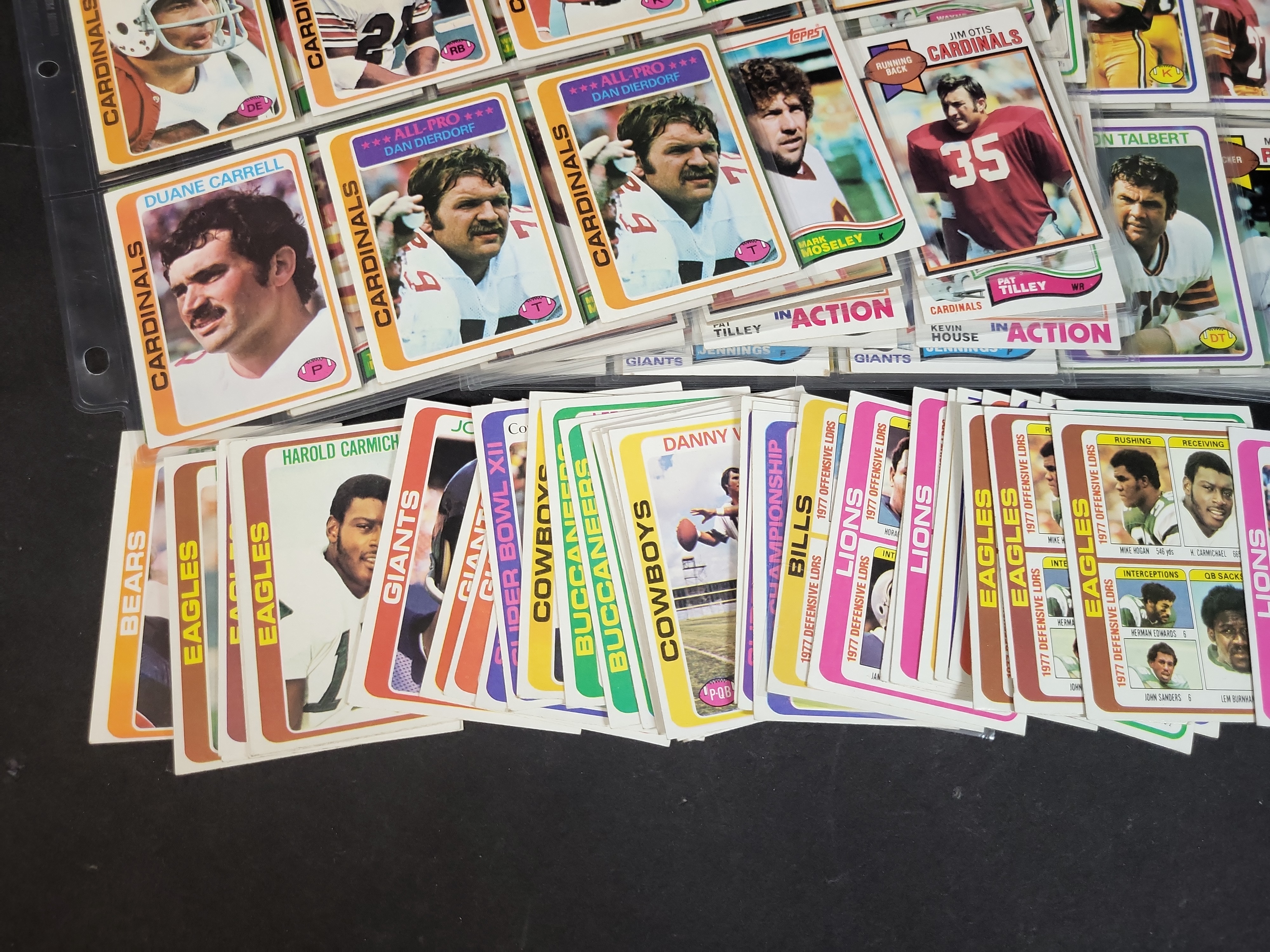 I03870 | A Collection of Vintage Topps NFL Football Trading Cards, Circa 1977-1981