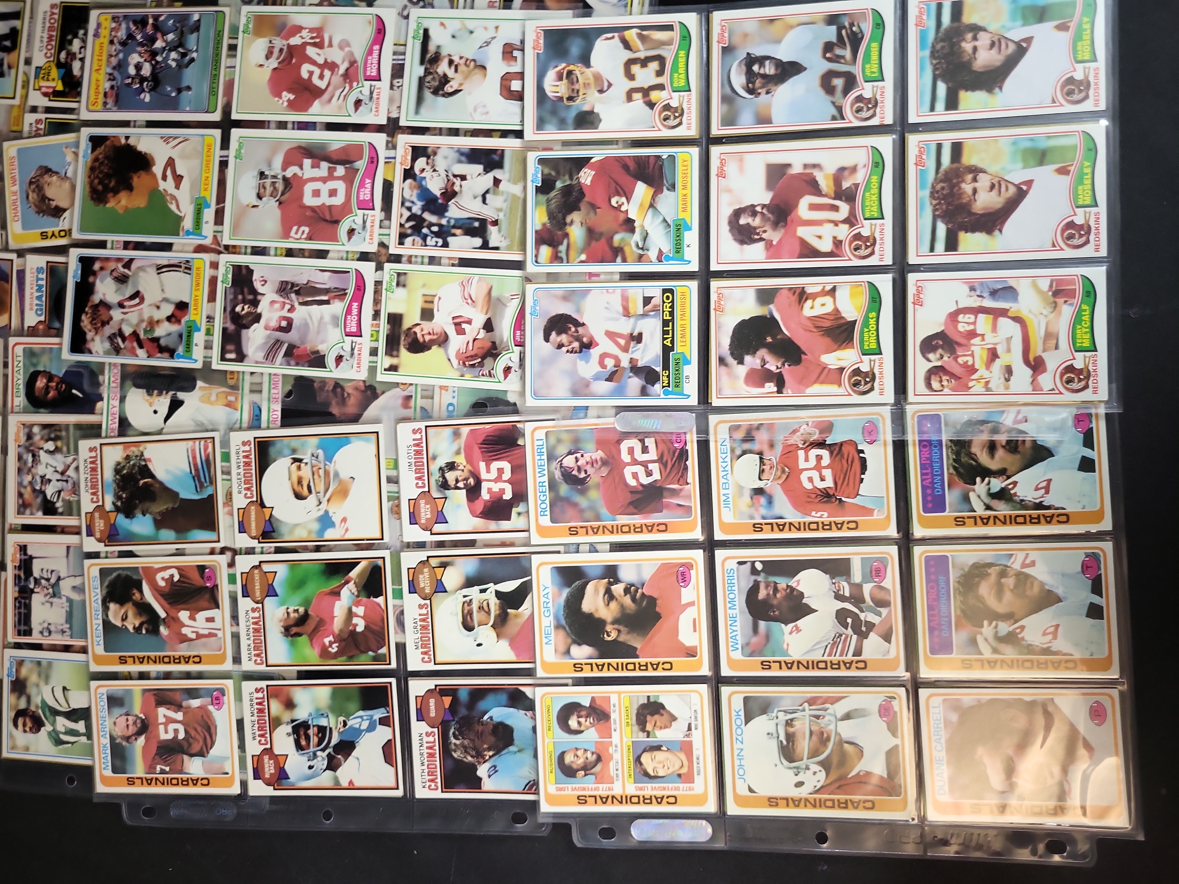 I03870 | A Collection of Vintage Topps NFL Football Trading Cards, Circa 1977-1981