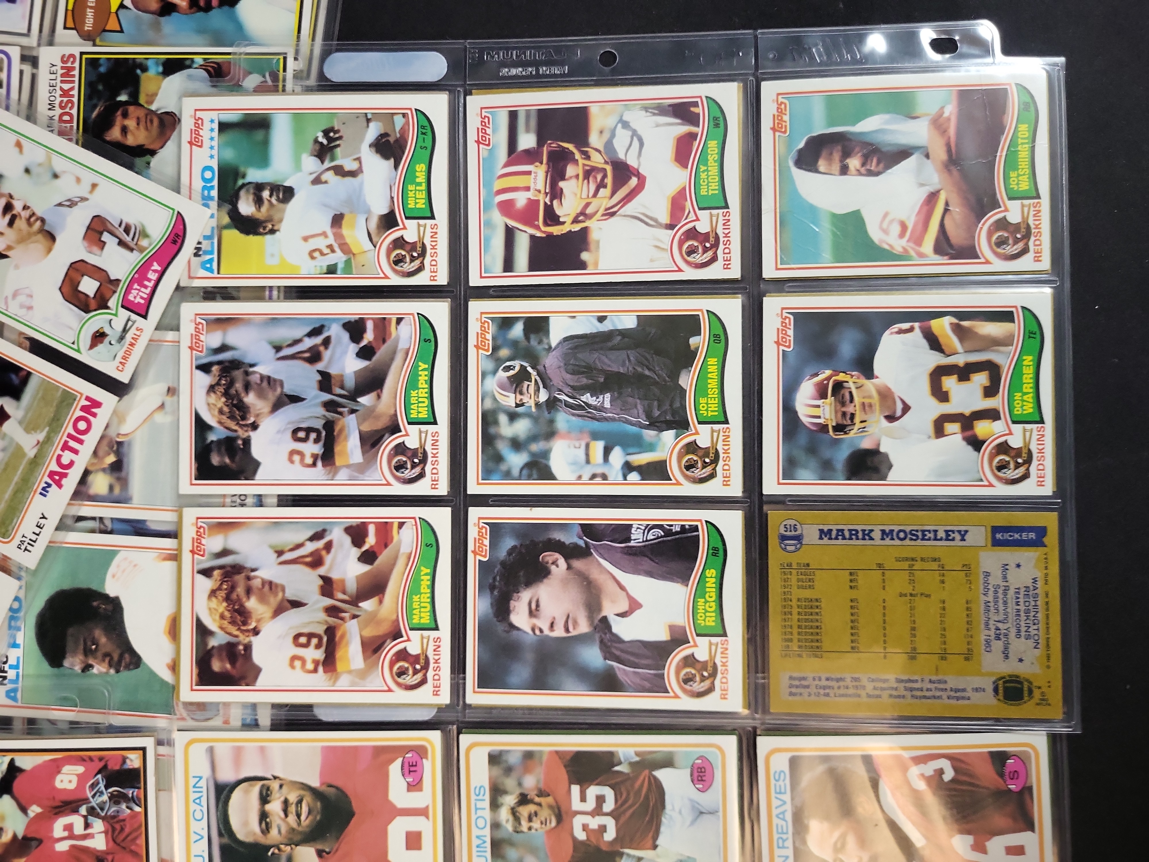 I03870 | A Collection of Vintage Topps NFL Football Trading Cards, Circa 1977-1981
