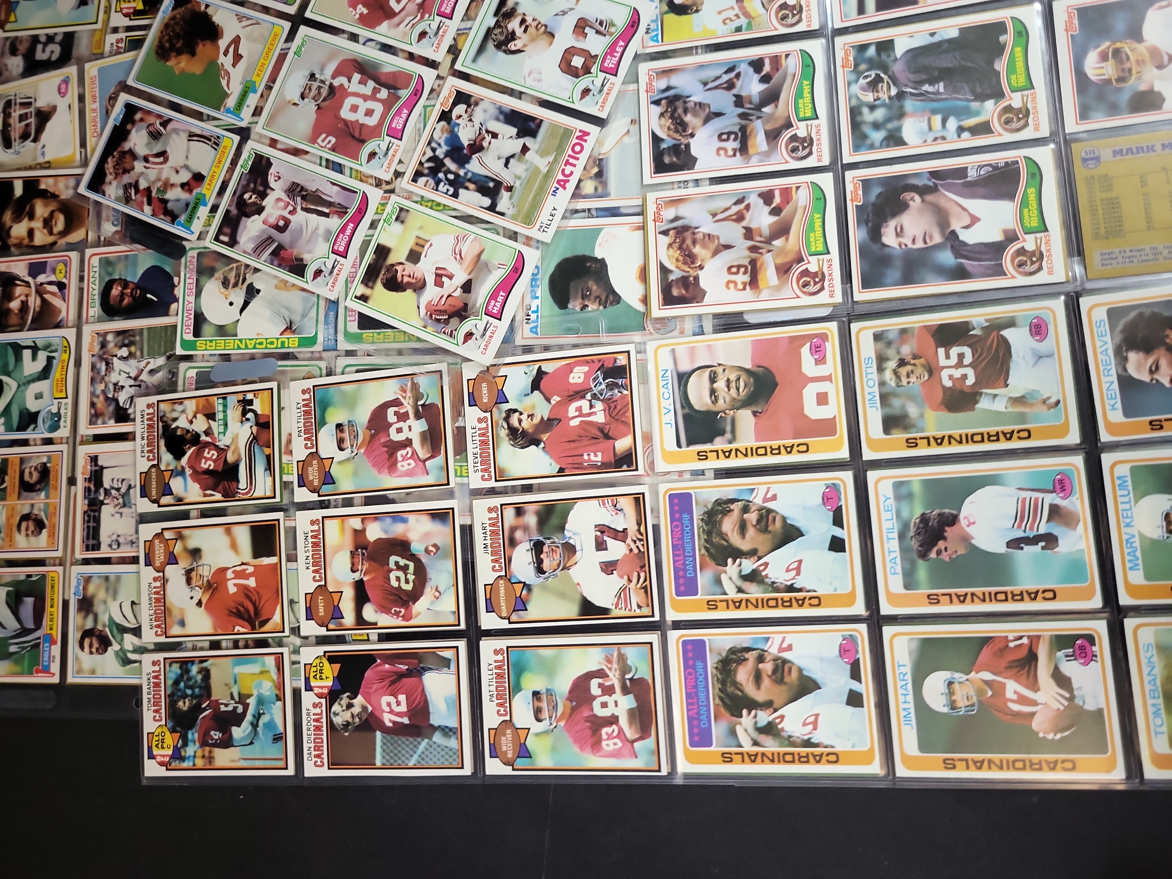 I03870 | A Collection of Vintage Topps NFL Football Trading Cards, Circa 1977-1981