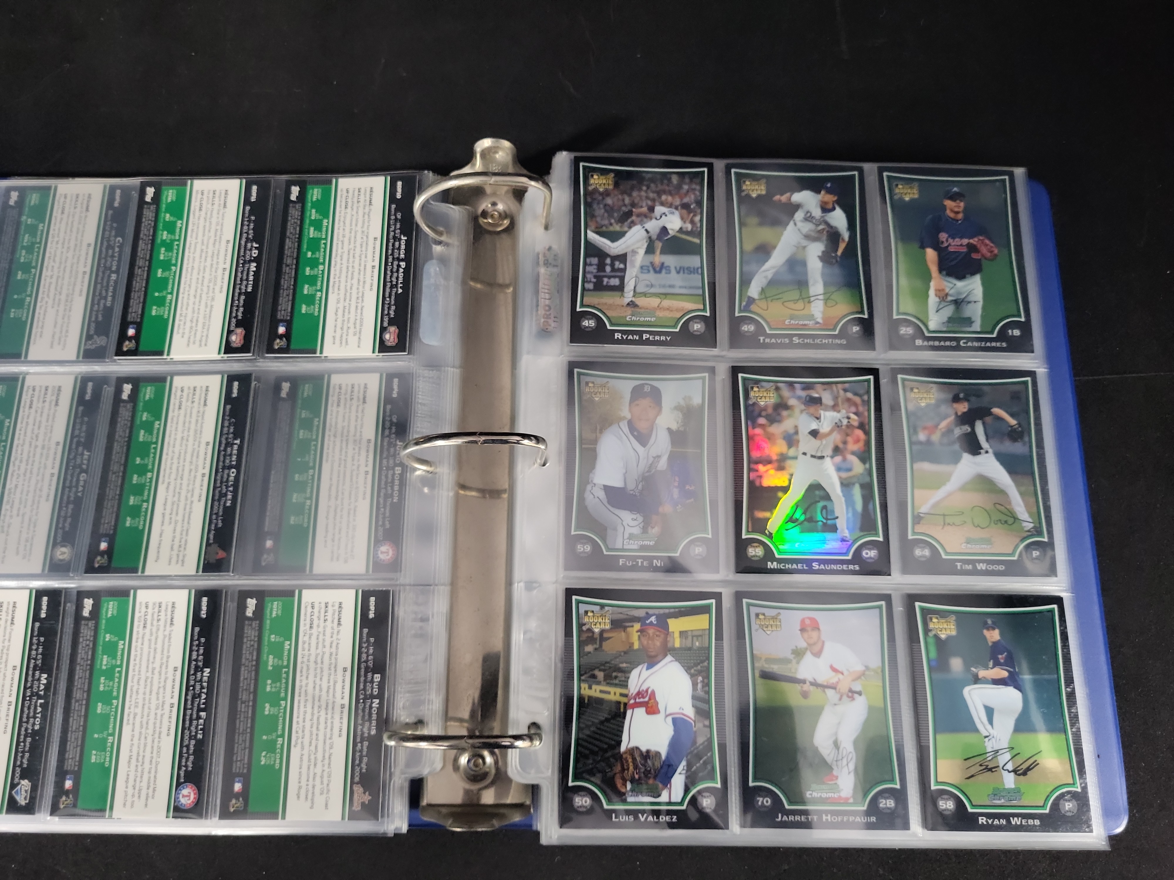 I01977 | A Collection of 2009 Bowman and Bowman Chrome Baseball Cards