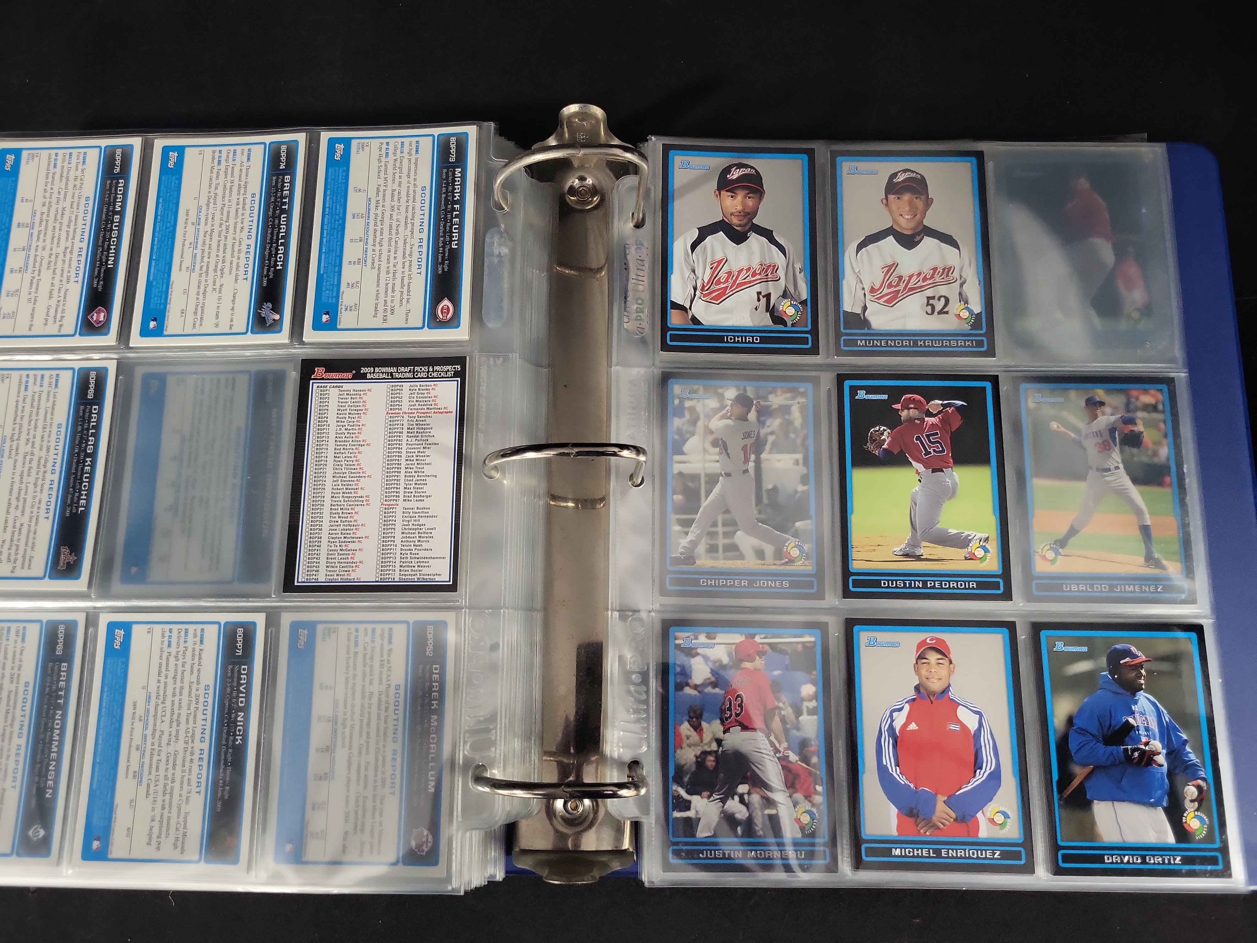 I01977 | A Collection of 2009 Bowman and Bowman Chrome Baseball Cards