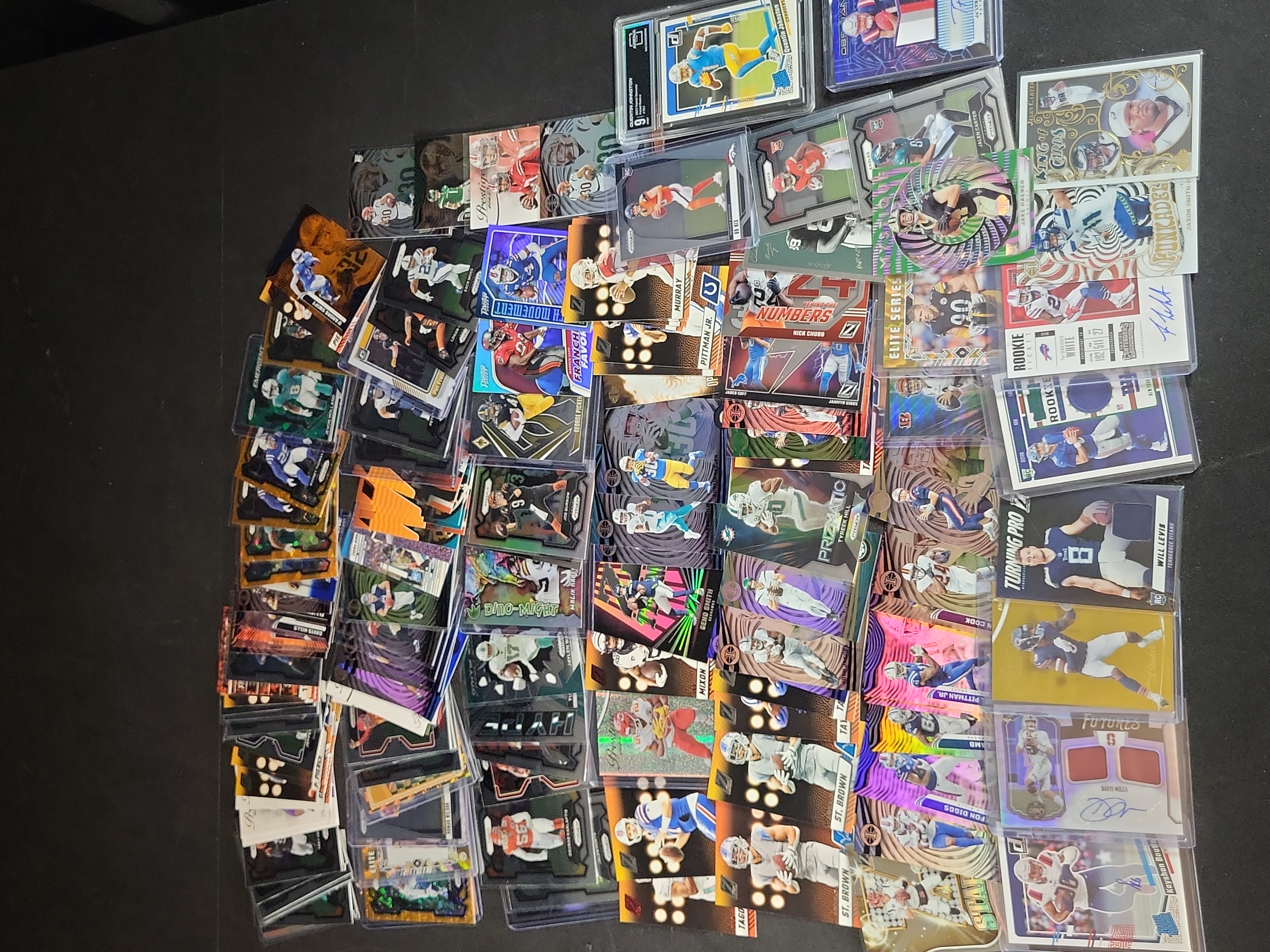 I03890 | A Collection of Modern NFL Football Trading Cards including Autographs, Memorabilia, and Graded Rookie Cards