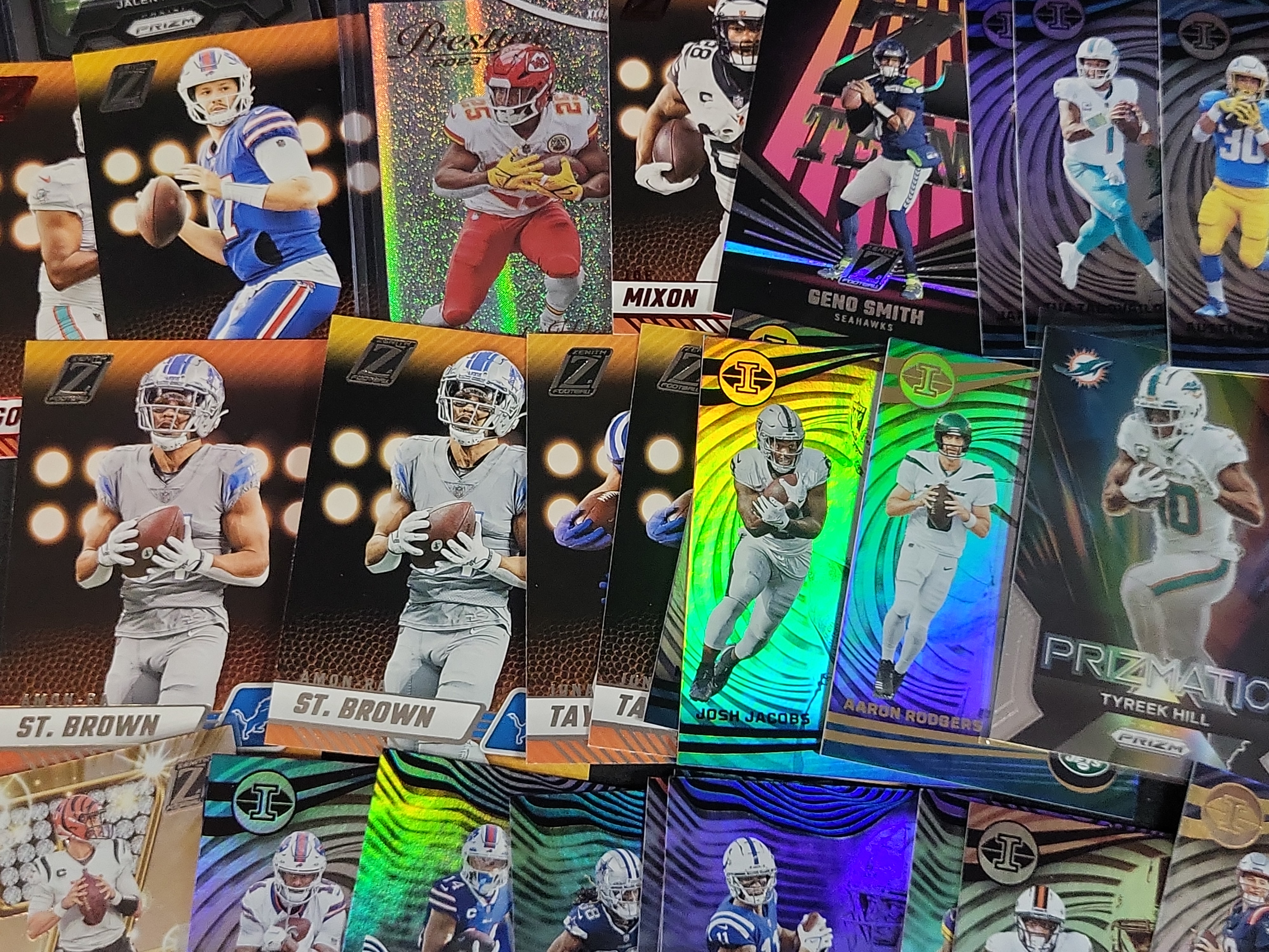 I03890 | A Collection of Modern NFL Football Trading Cards including Autographs, Memorabilia, and Graded Rookie Cards
