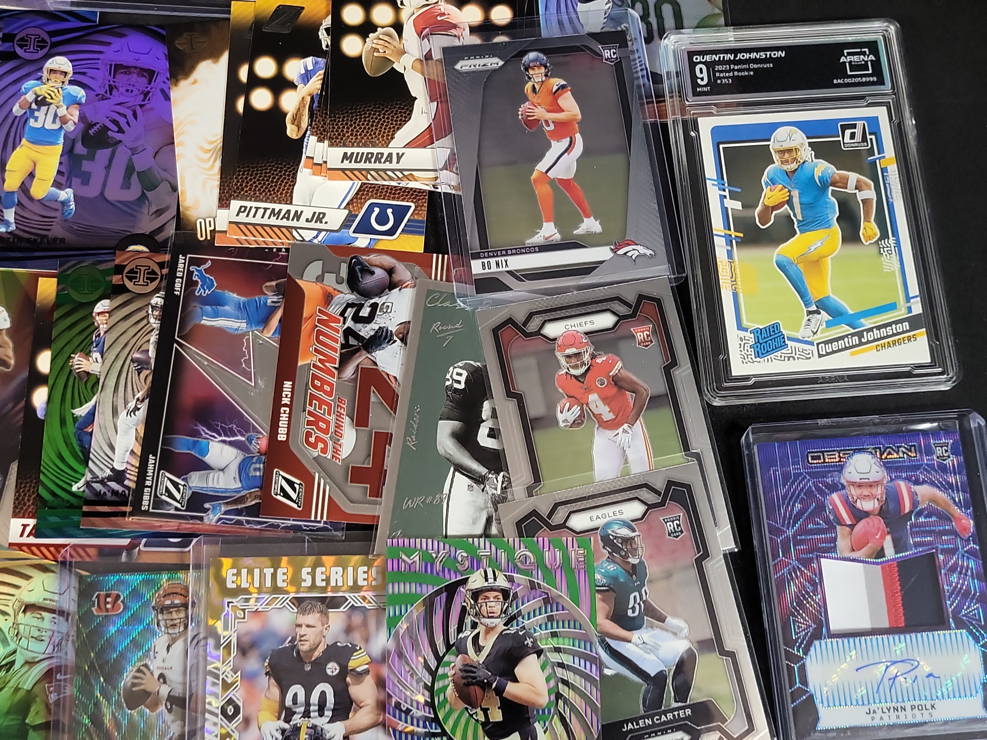I03890 | A Collection of Modern NFL Football Trading Cards including Autographs, Memorabilia, and Graded Rookie Cards