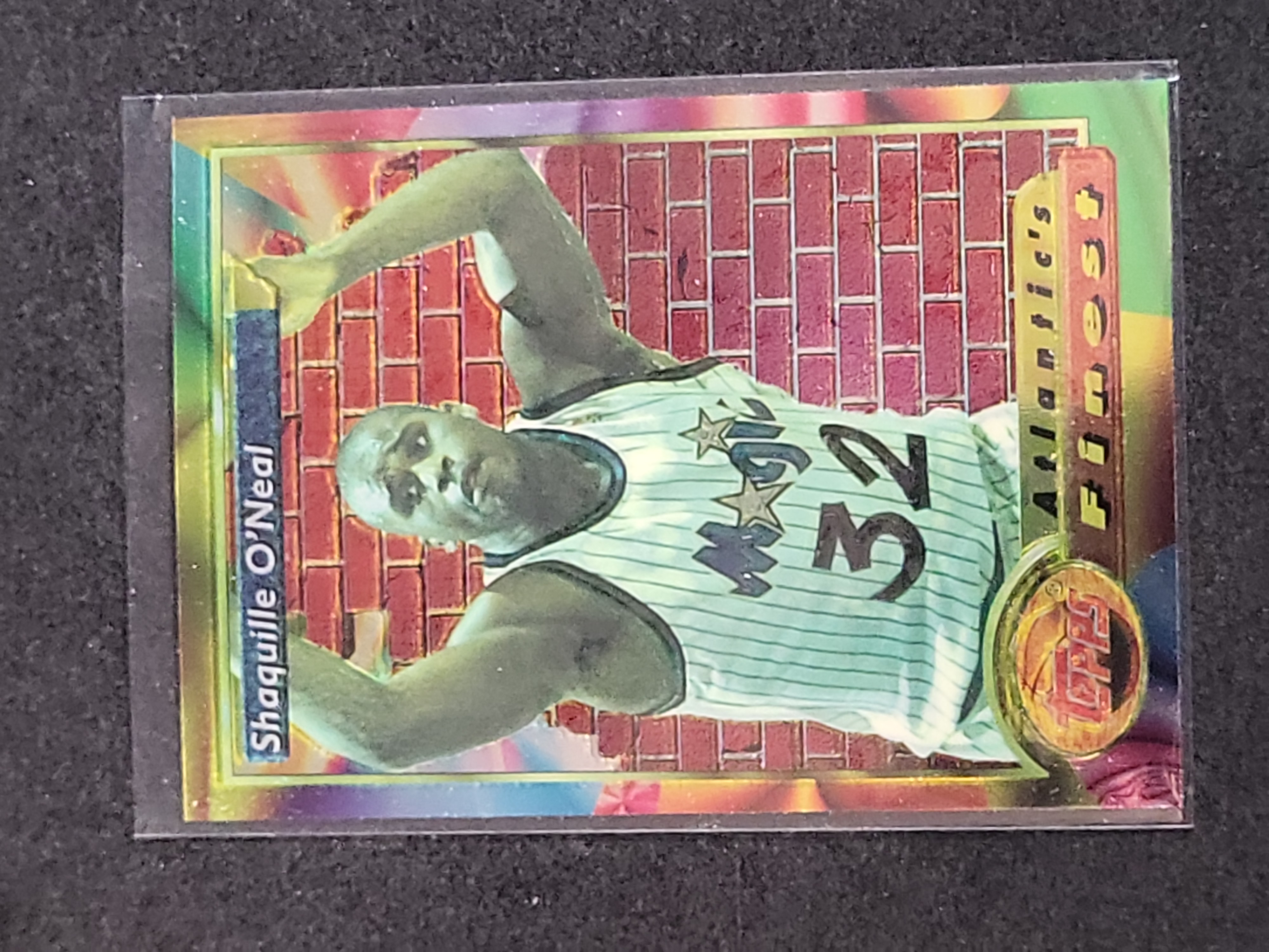 I03129 | 1993-94 Topps Finest Shaquille O'Neal Atlantic's Finest #99 Basketball Card