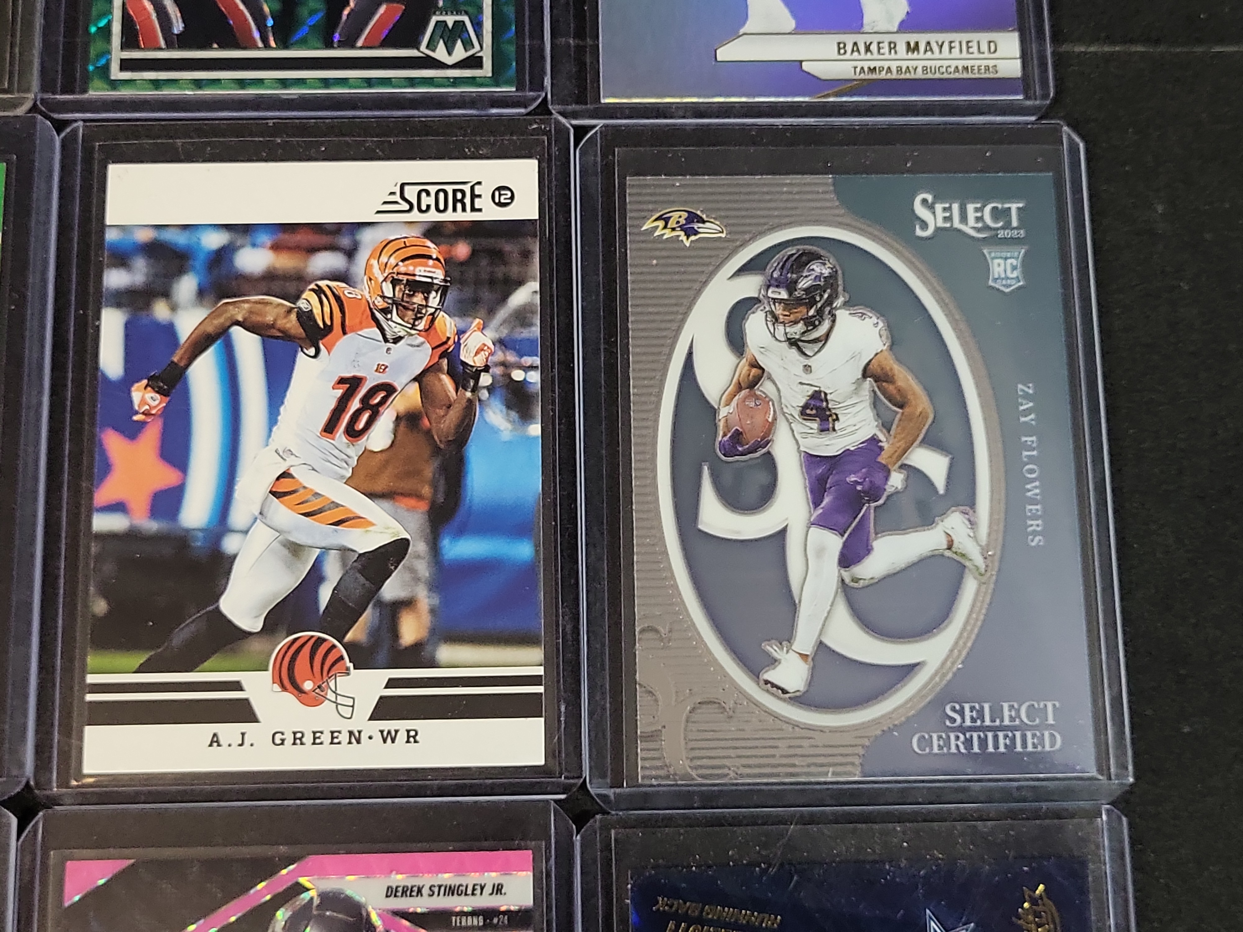 I03640 | A Collection of Sixteen American Football Trading Cards Including C.J. Stroud and Tom Brady