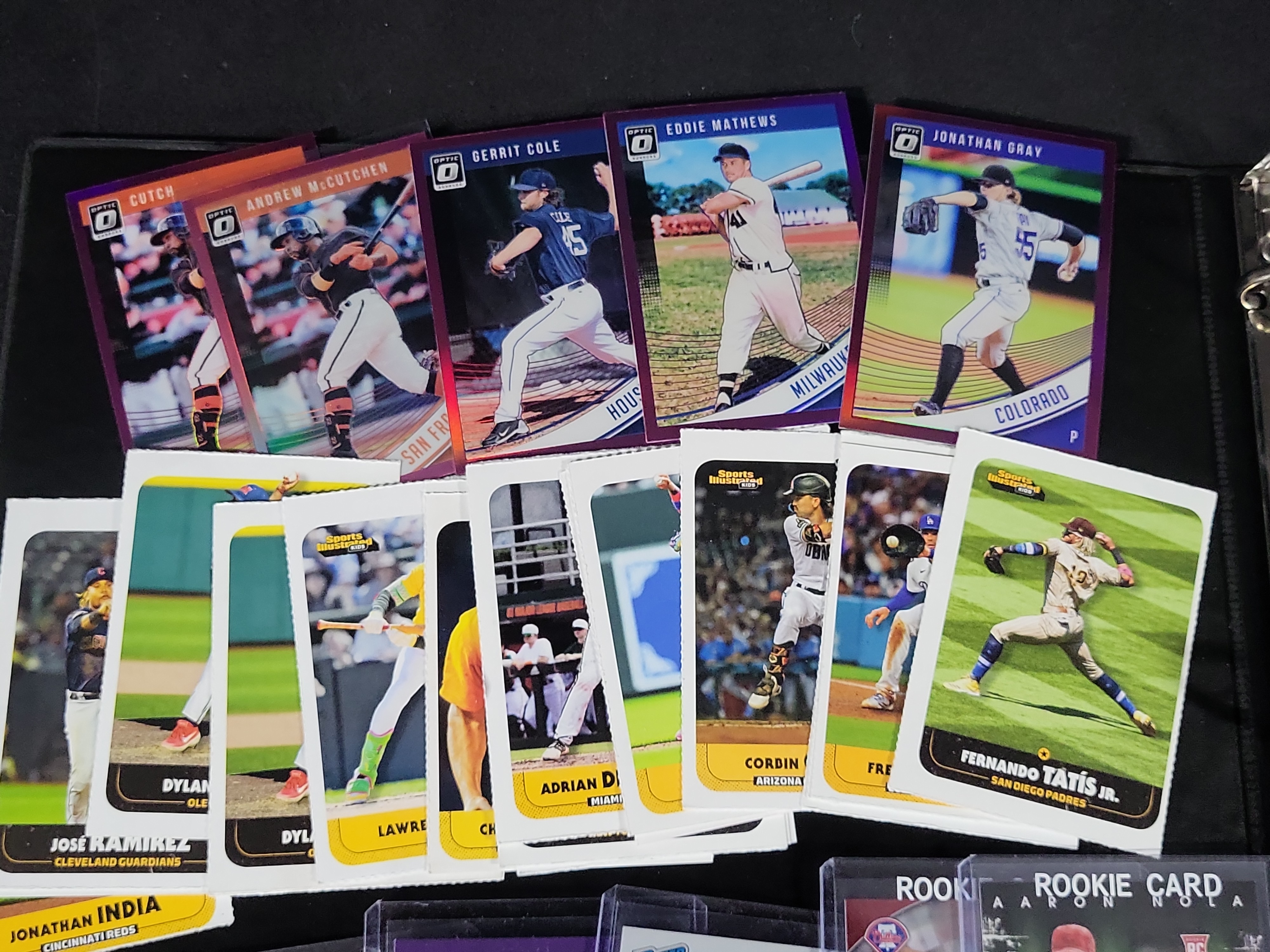 I03446 | A Collection of Modern Baseball Trading Cards Featuring 2014 Panini Elite Extra Edition Near Set, Aaron Nola Rookies, and Parallels