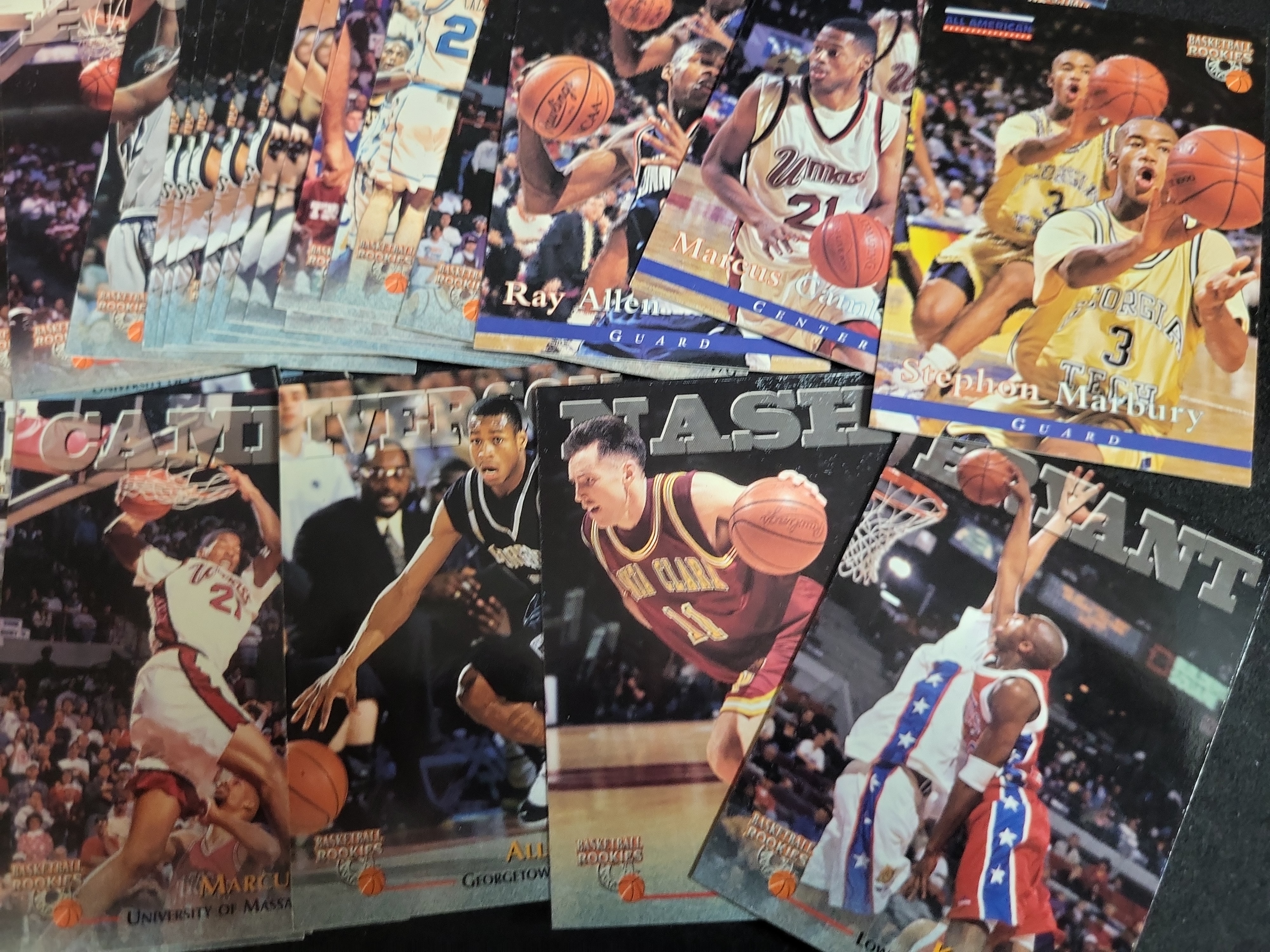 I03801 | A Collection of 1990s Basketball Trading Cards Including 1996 Score Board Rookies