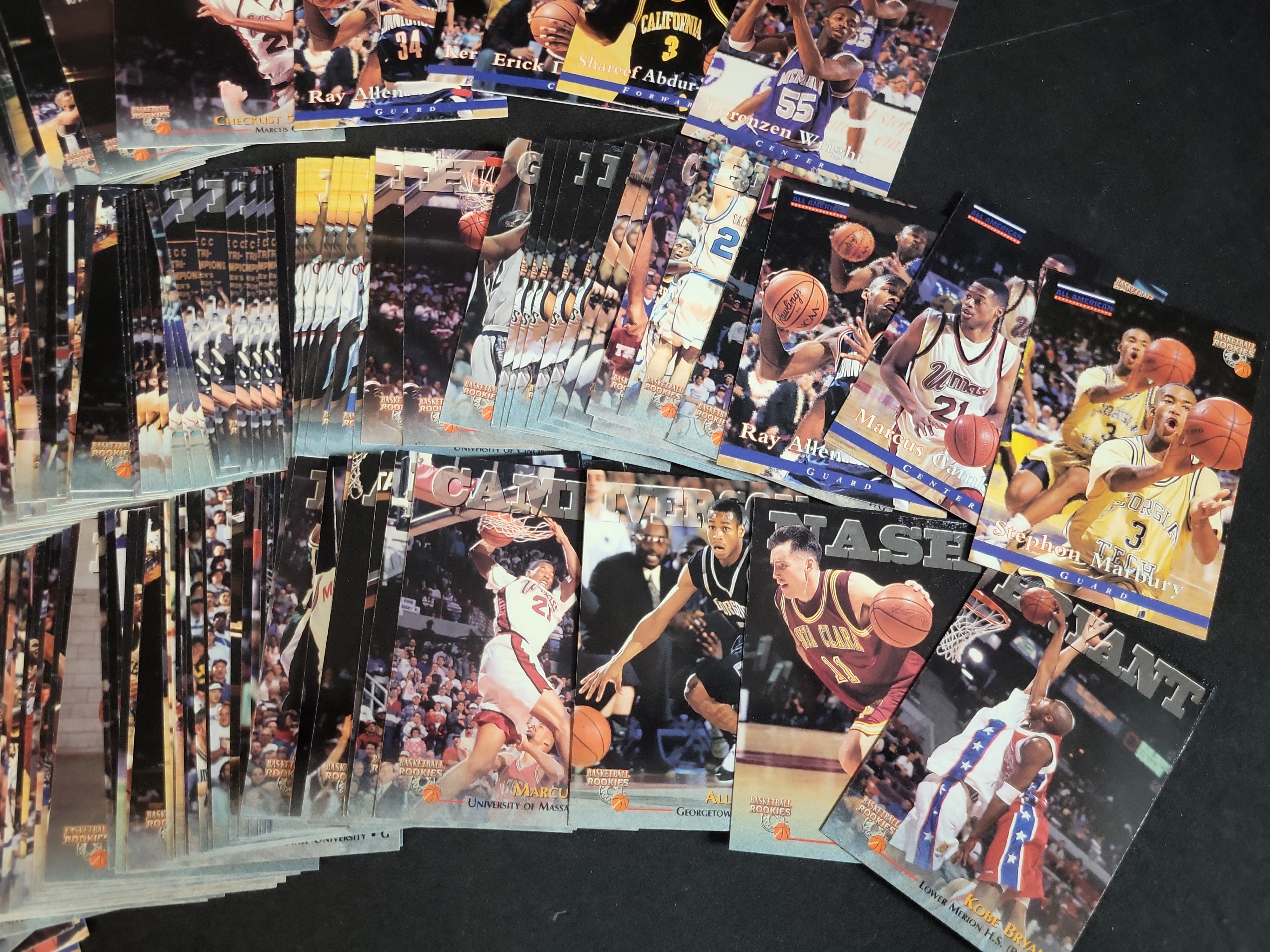 I03801 | A Collection of 1990s Basketball Trading Cards Including 1996 Score Board Rookies