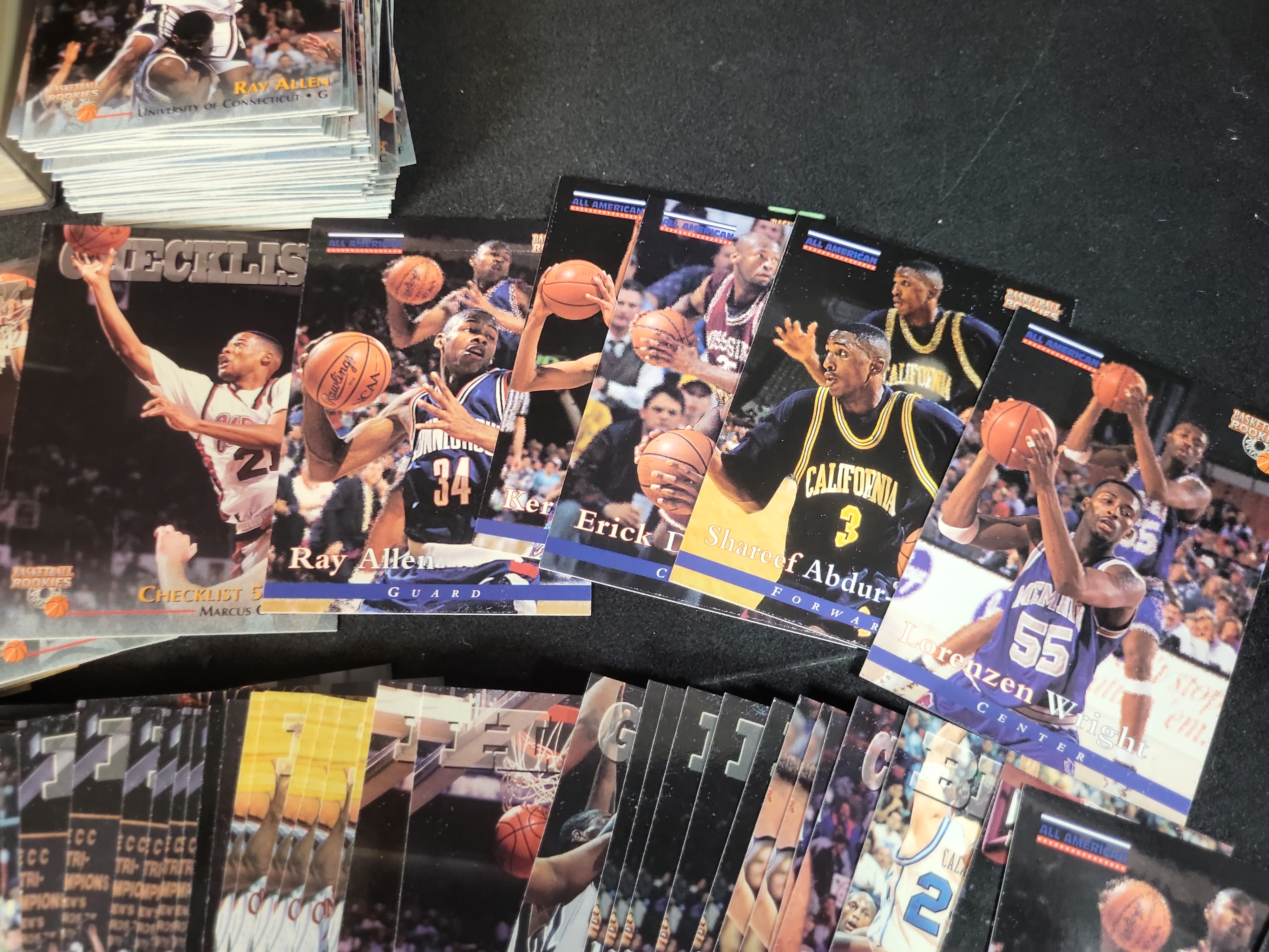 I03801 | A Collection of 1990s Basketball Trading Cards Including 1996 Score Board Rookies