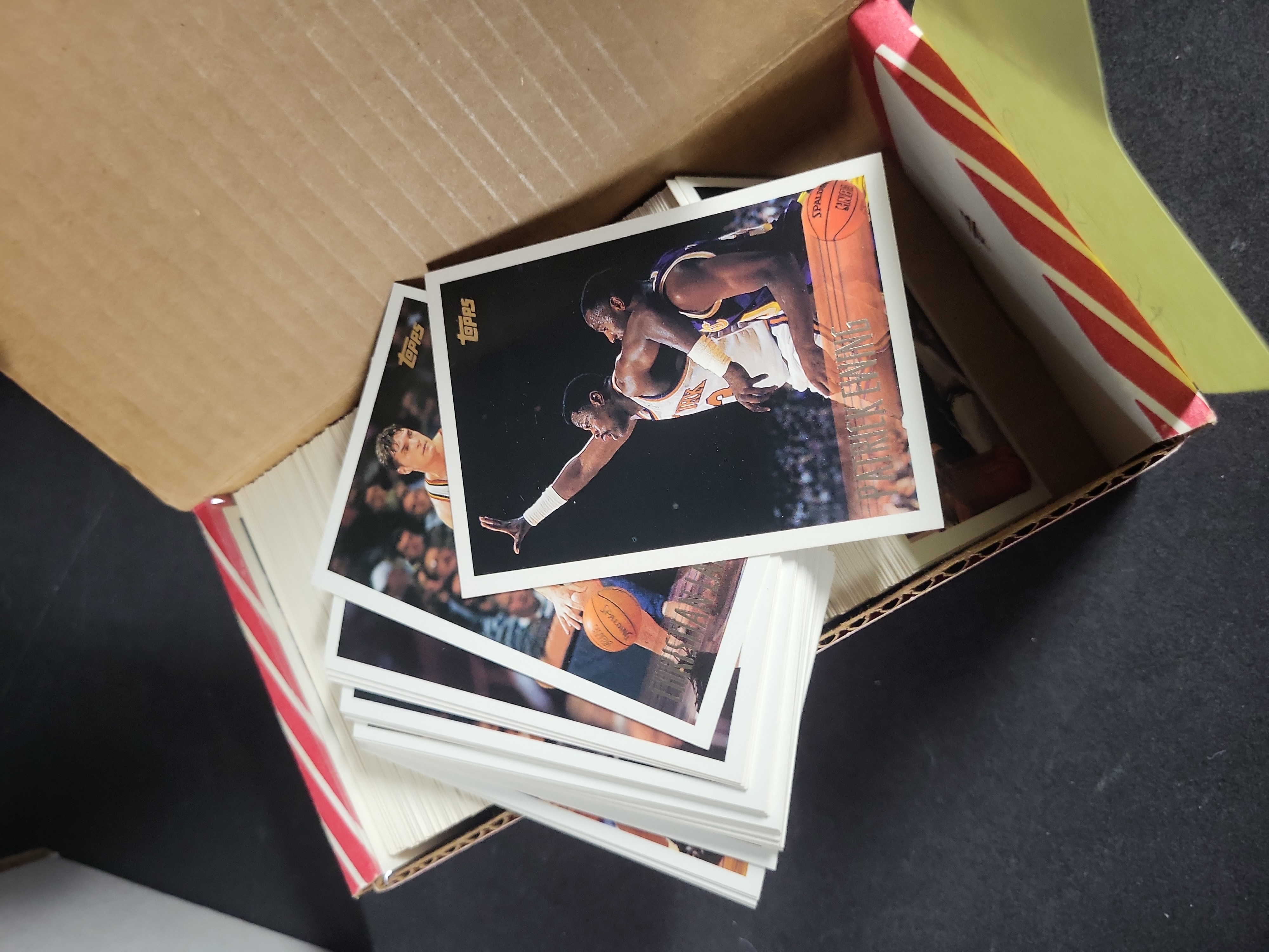 I03808 | A Collection of 1990s Basketball Trading Cards Including Fleer, Hoops, and Topps Sets