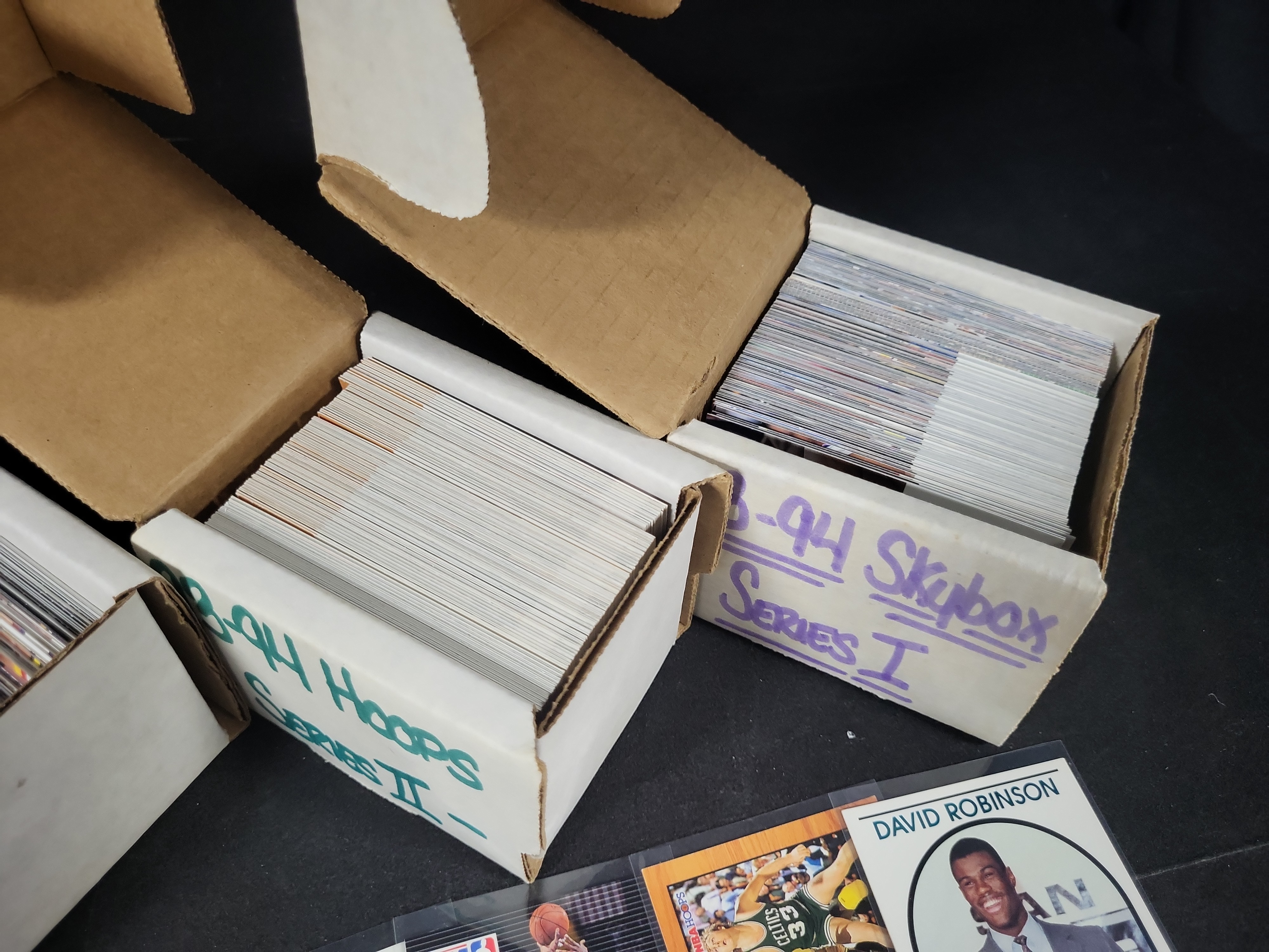 I03804 | A Collection of 1993-94 Skybox and NBA Hoops Basketball Trading Cards