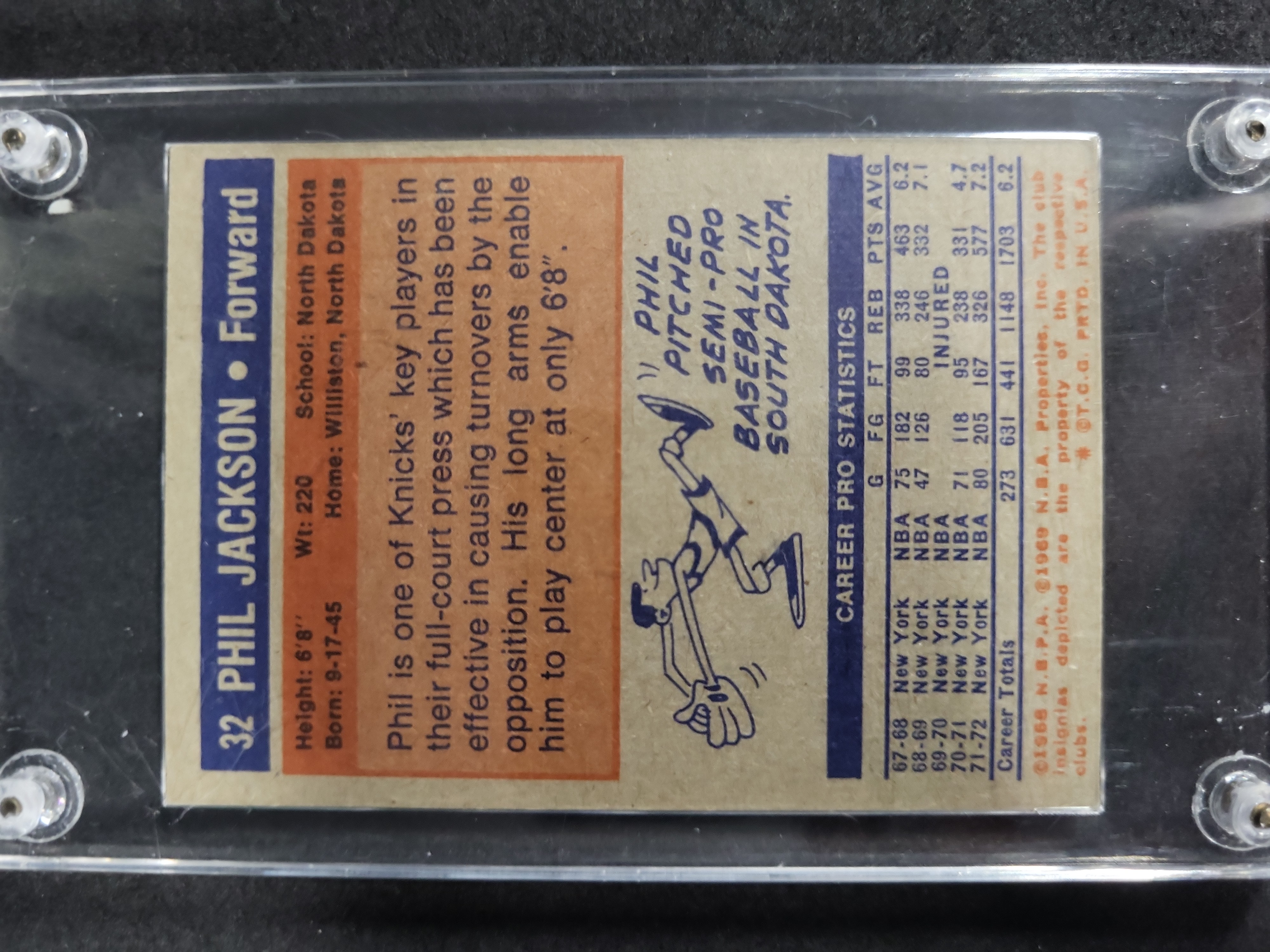 I03819 | A Group of Vintage Topps Basketball Cards Including Kareem Abdul-Jabbar and Phil Jackson