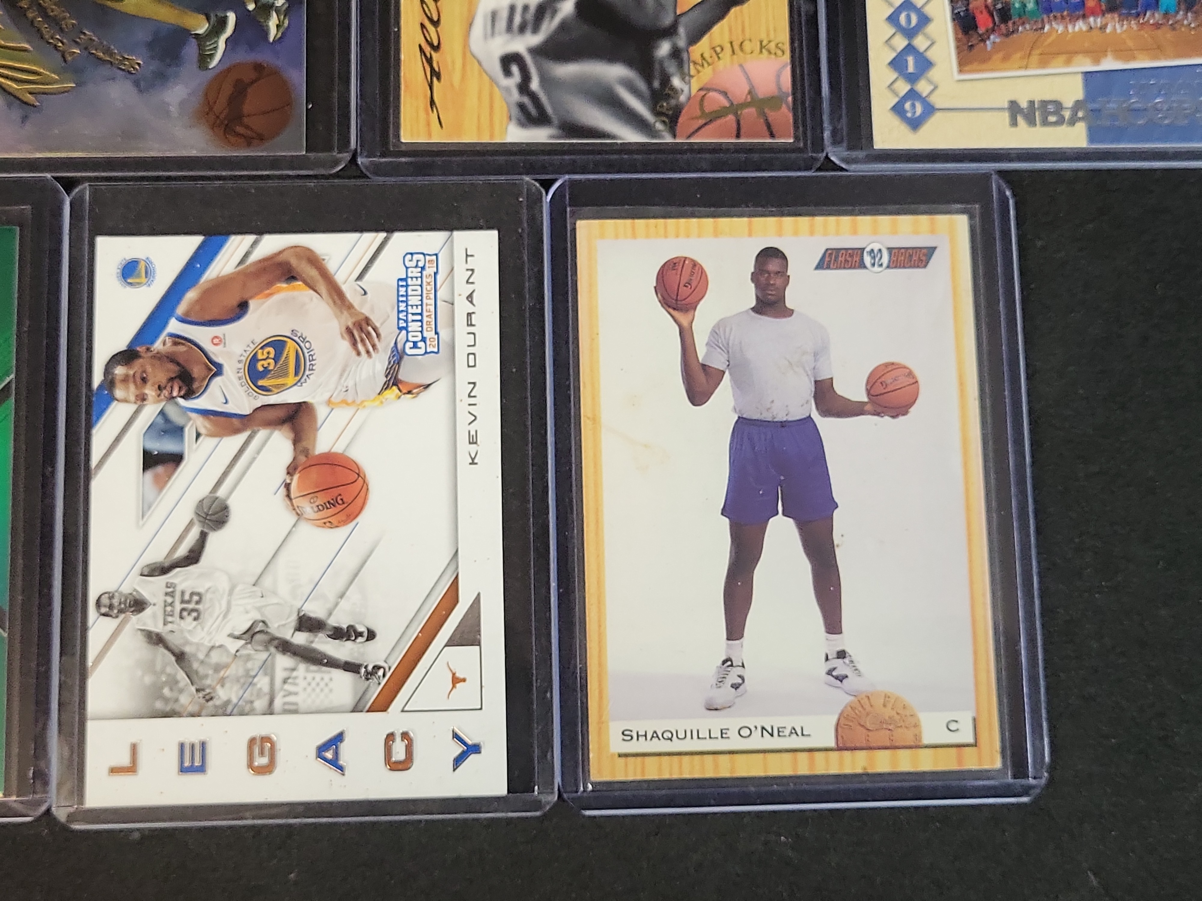 I03642 | An Assortment of Modern and Vintage-Style Basketball Trading Cards Including Panini Prizm, Fleer, and Upper Deck